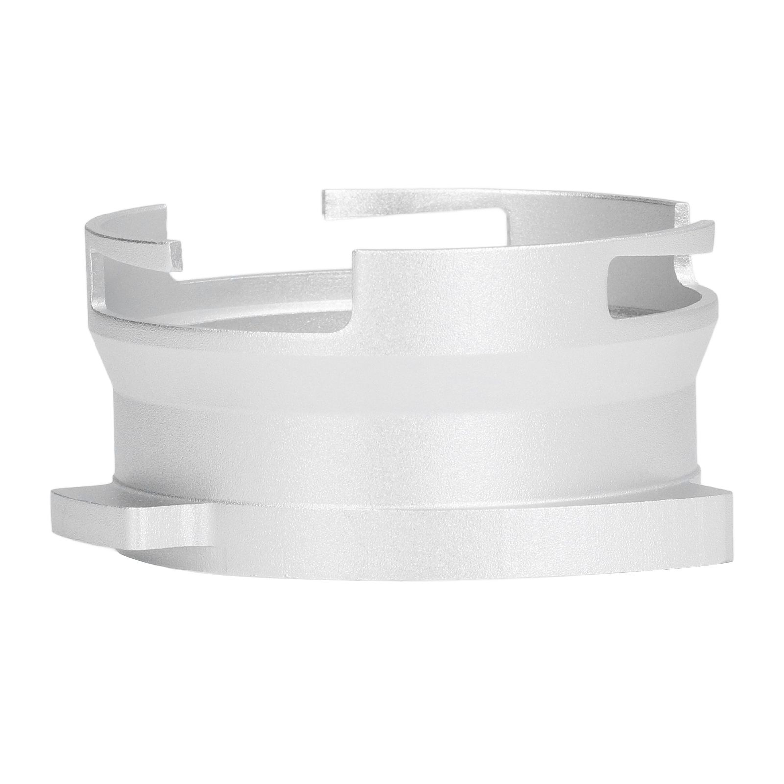 54mm Coffee Portafilter Dosing Funnel Aluminum Alloy Rotatable Dosing Funnel view 6
