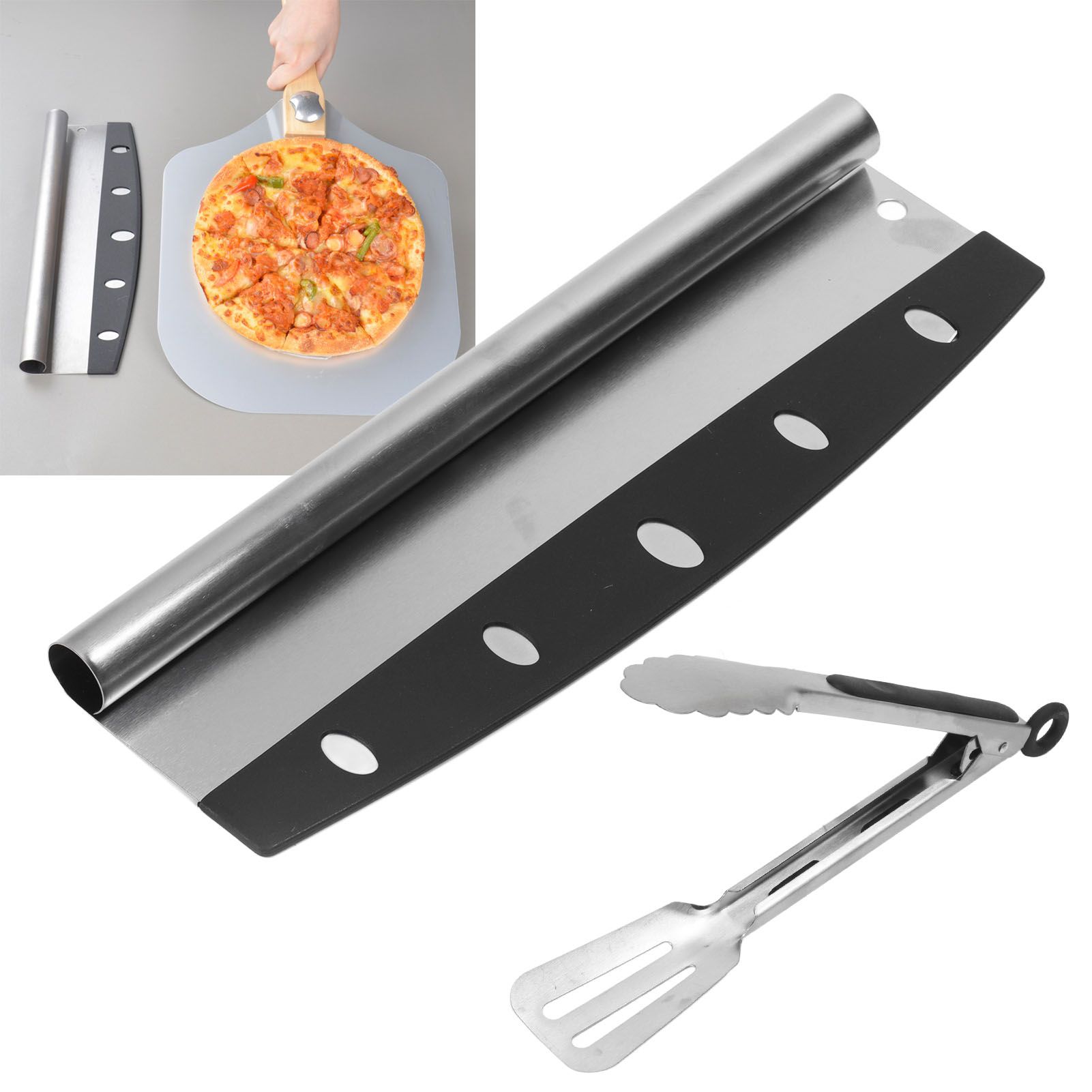 Pizza Cutter Food Grade Stainless Steel High Sharpness Ergonomic Design view 12