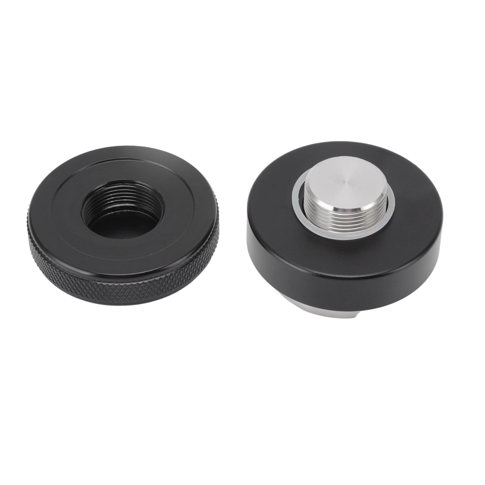 Coffee Distributor Adjustable Depth Tamper Press Hammer Distribution Tool for view 7