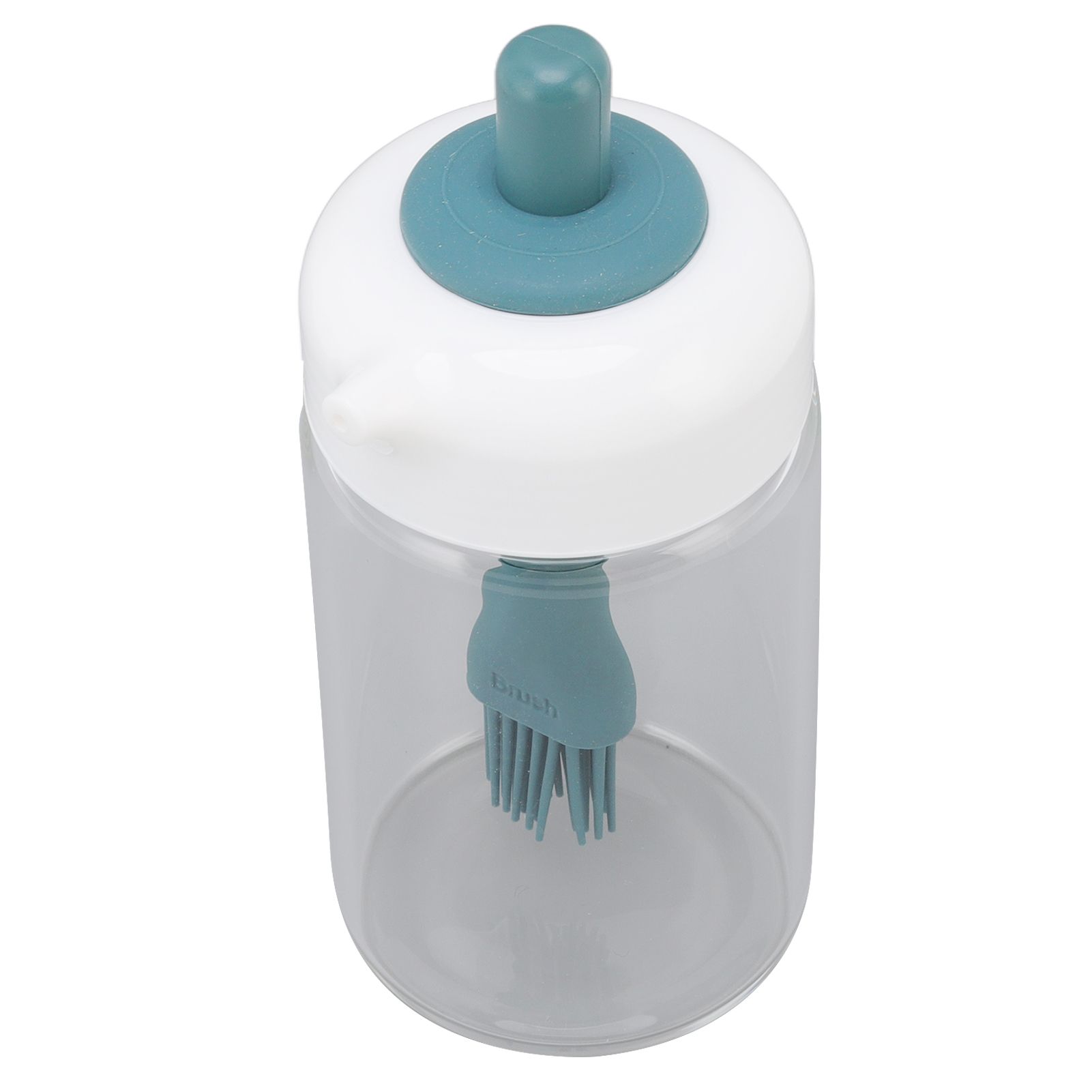 Press Control 2 in 1 Oil Bottle Dispenser Kitchen Glass Oil Bottle with view 4