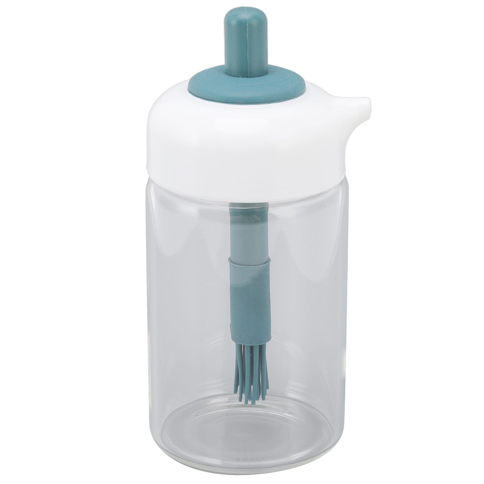 Press Control 2 in 1 Oil Bottle Dispenser Kitchen Glass Oil Bottle with view 7