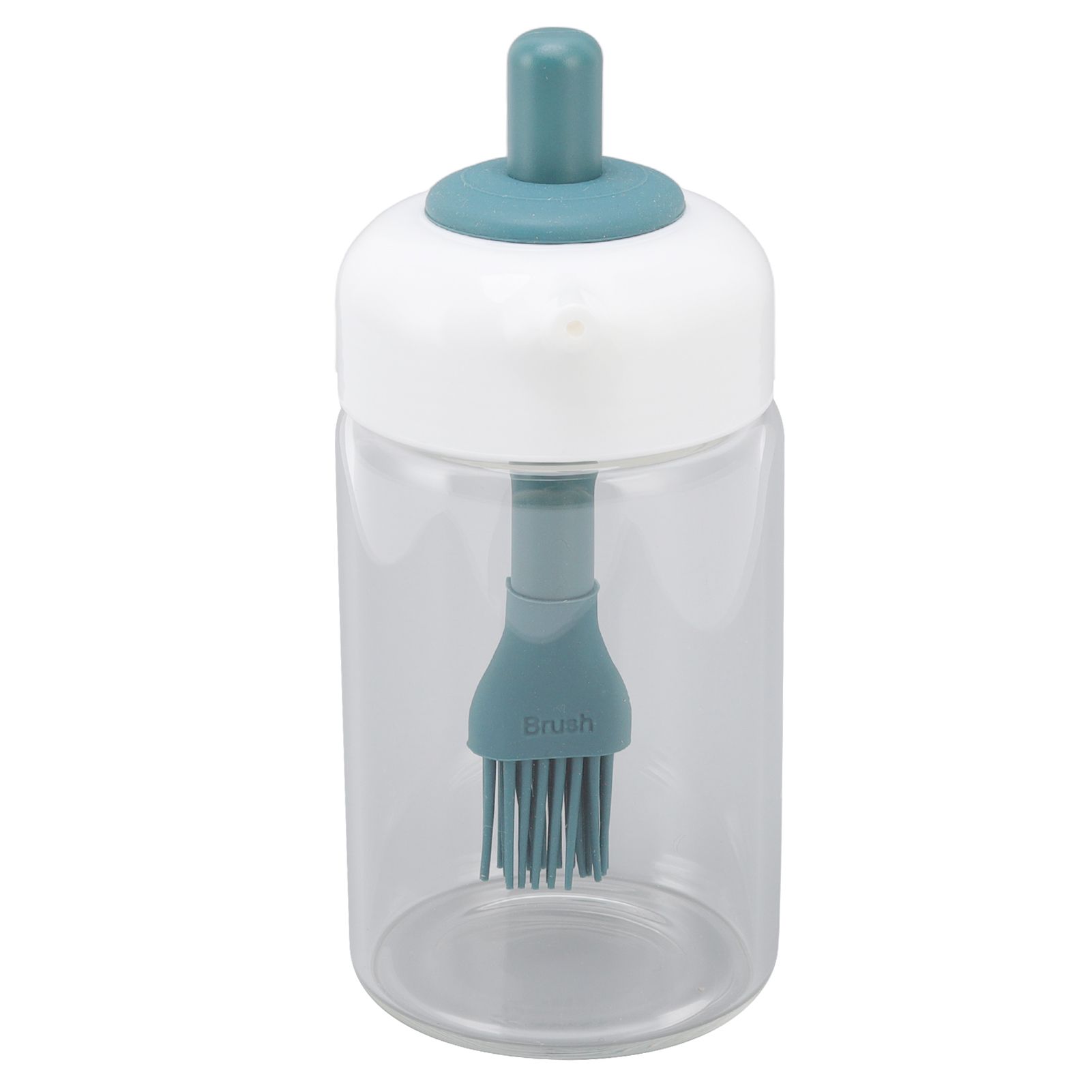 Press Control 2 in 1 Oil Bottle Dispenser Kitchen Glass Oil Bottle with view 9