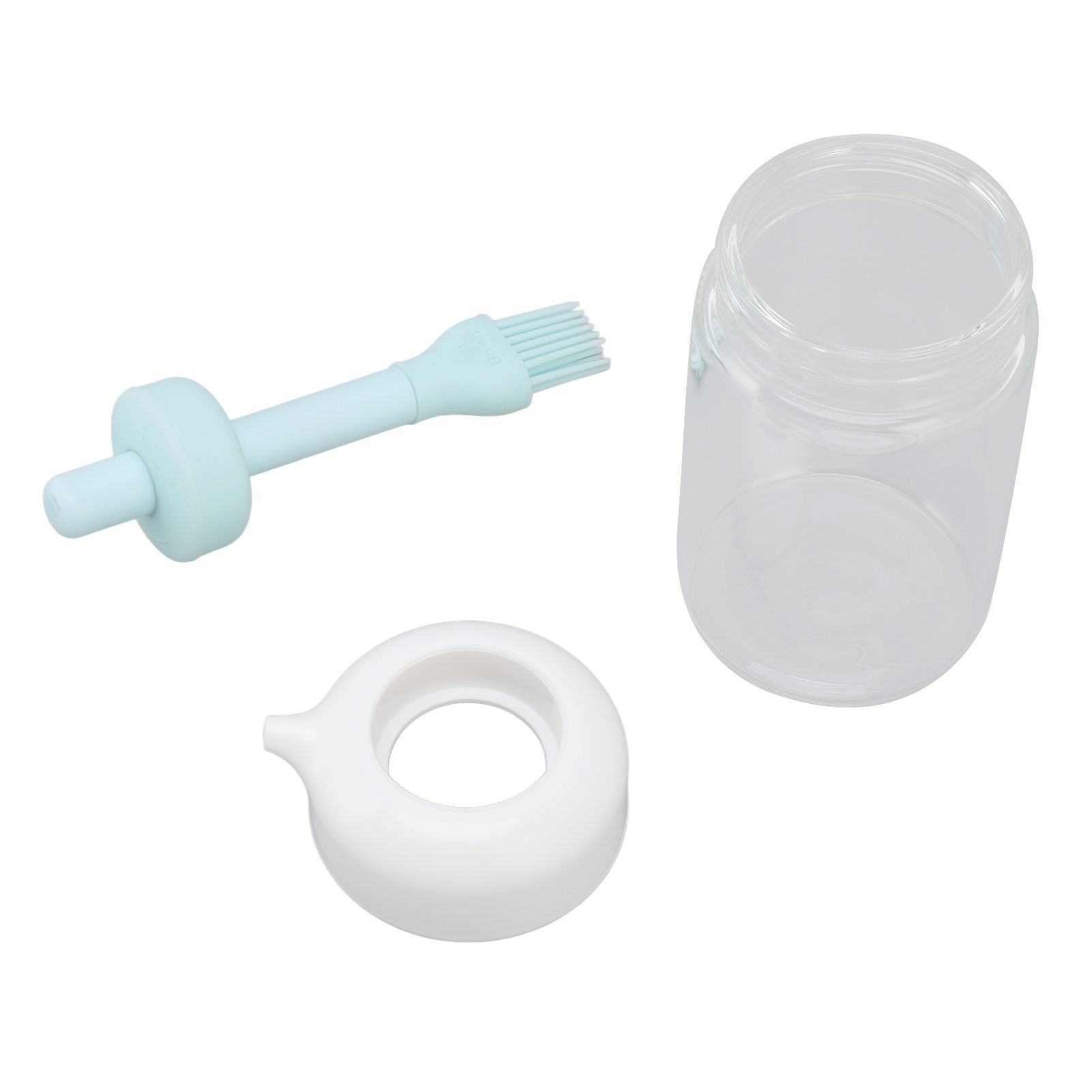 Press Control 2 in 1 Oil Bottle Dispenser Kitchen Glass Oil Bottle with view 3