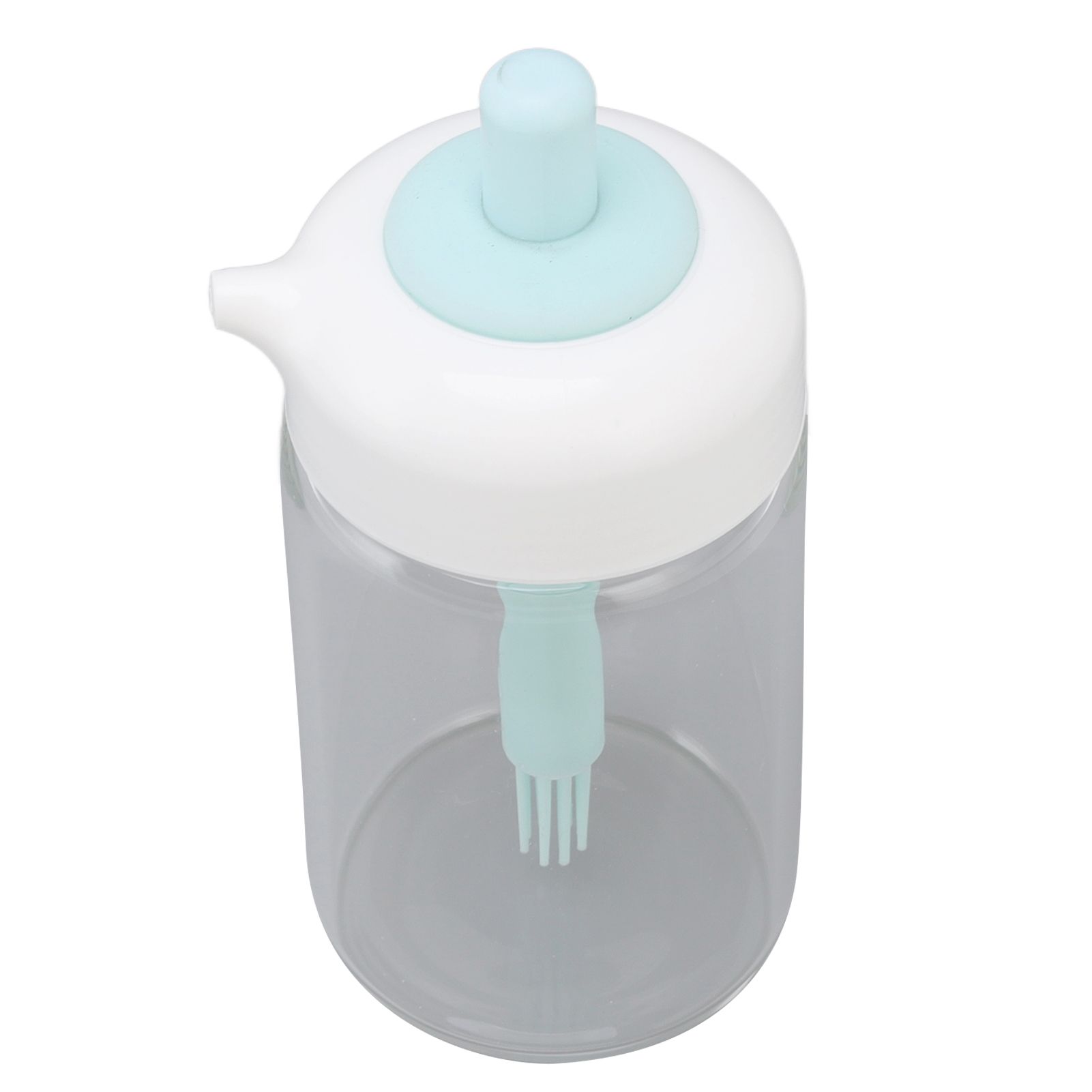 Press Control 2 in 1 Oil Bottle Dispenser Kitchen Glass Oil Bottle with view 8