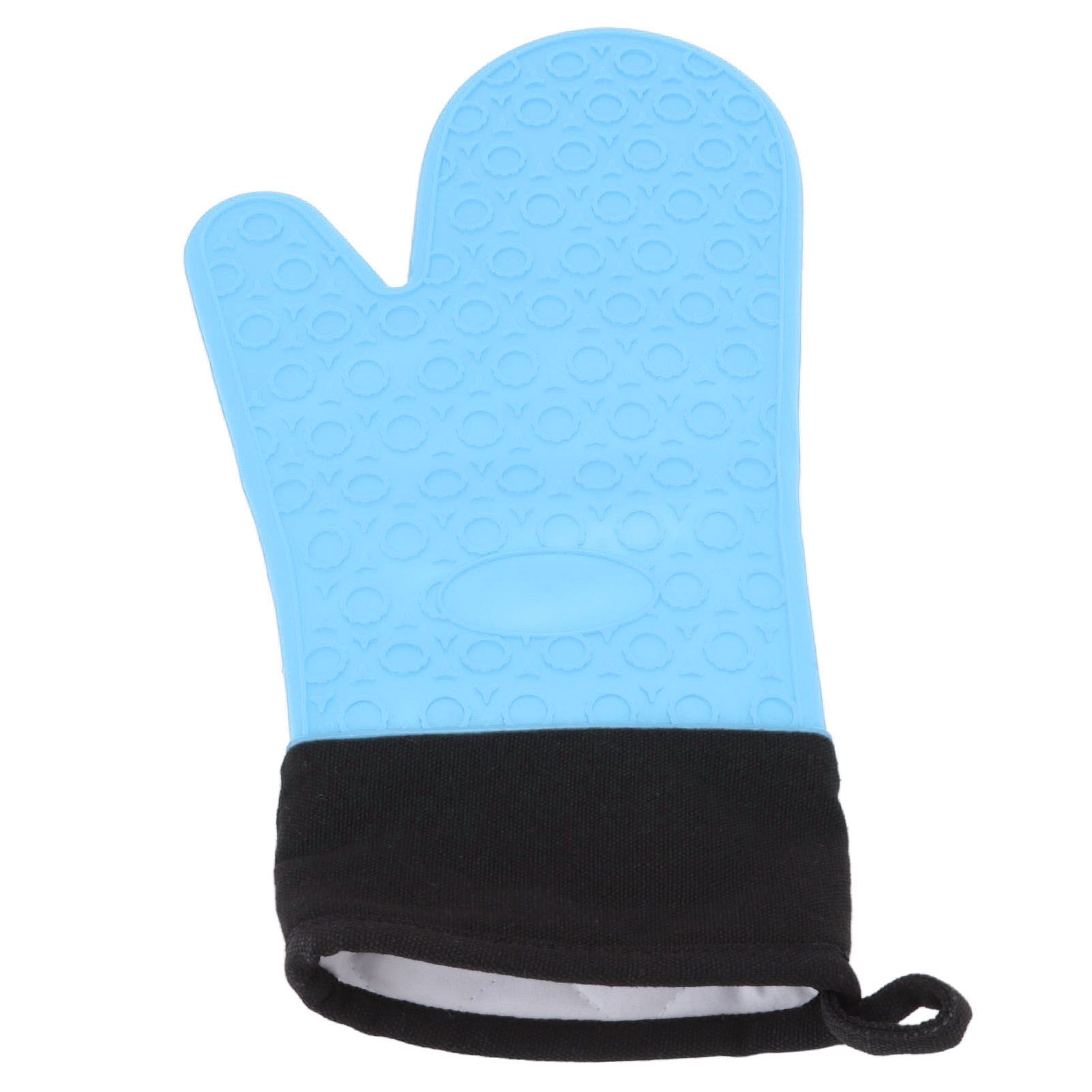 Silicone Oven Mitts Non Slip Kitchen Baking Gloves High Temperature Resistant view 5