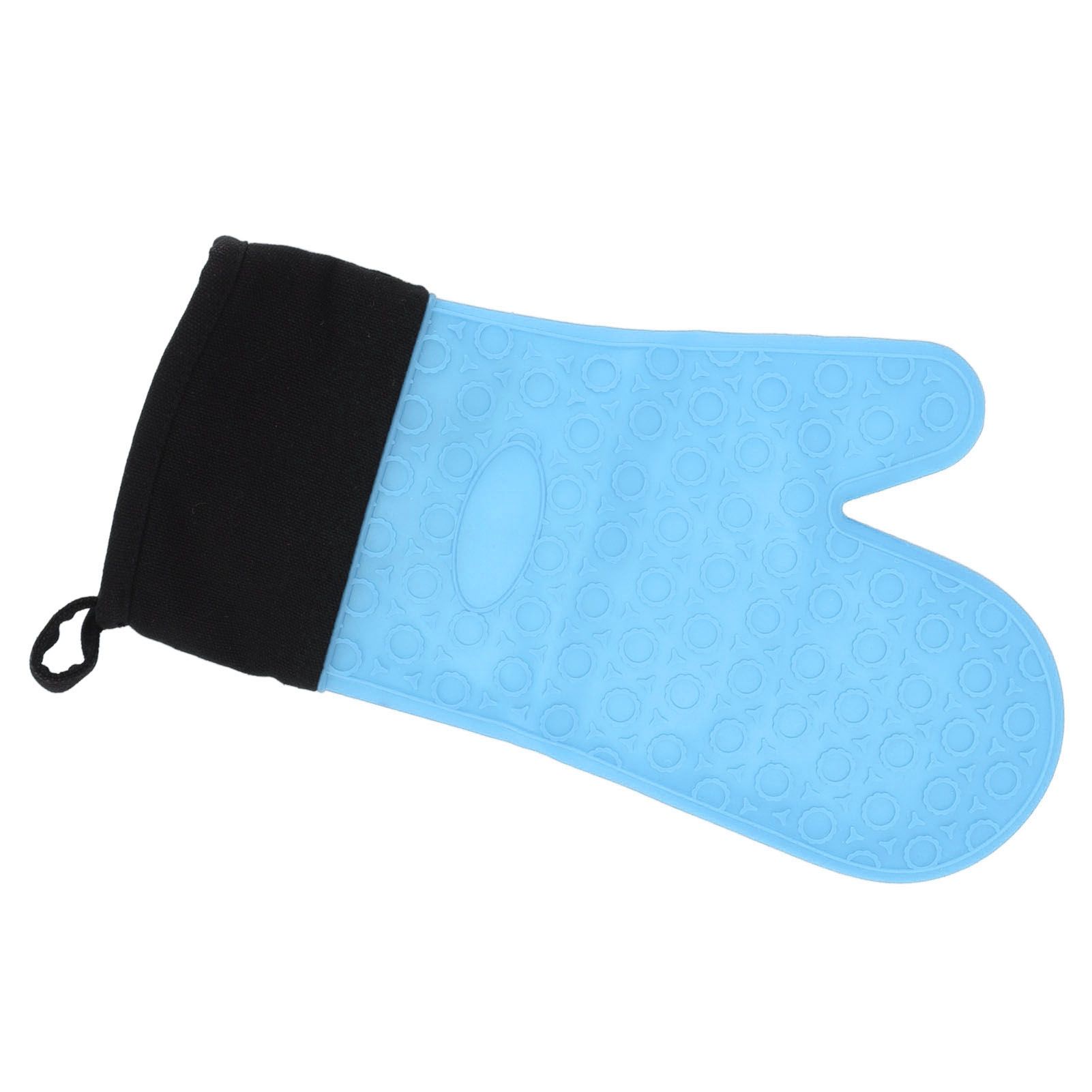Silicone Oven Mitts Non Slip Kitchen Baking Gloves High Temperature Resistant view 10