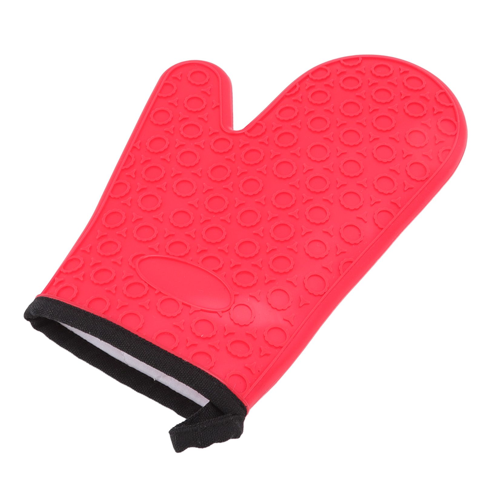 Silicone Oven Mitt High Temperature Resistant Waterproof Slip Proof Kitchen view 2