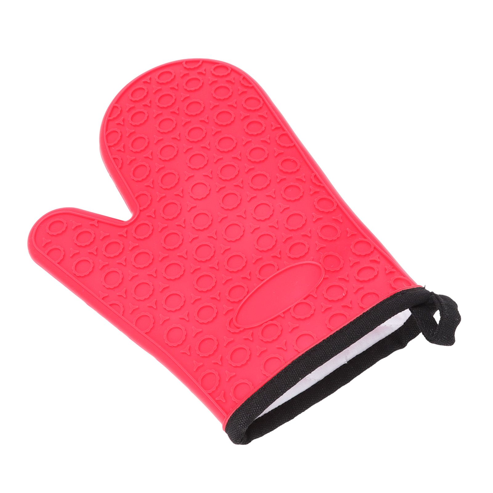 Silicone Oven Mitt High Temperature Resistant Waterproof Slip Proof Kitchen view 9