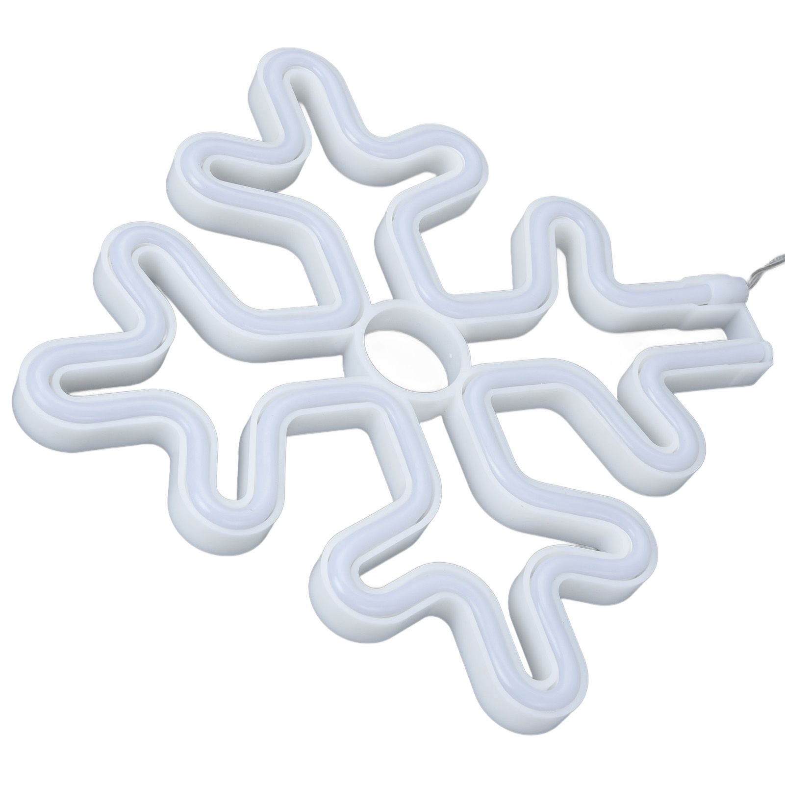 70in Neon Sign Romantic Christmas Snowflake Battery USB Powered LED Neon Light view 10