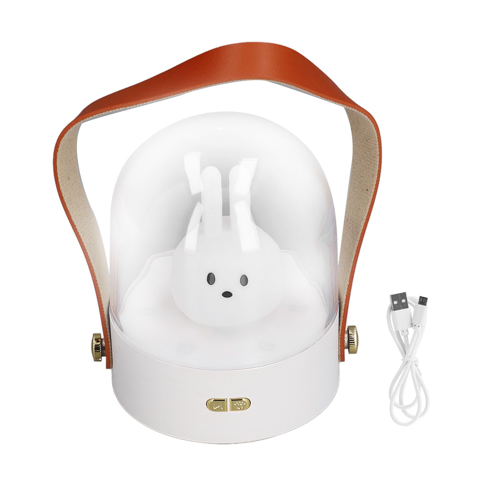 Portable Music Night Light Bedroom Desktop Cute Cartoon Lamp Three Levels