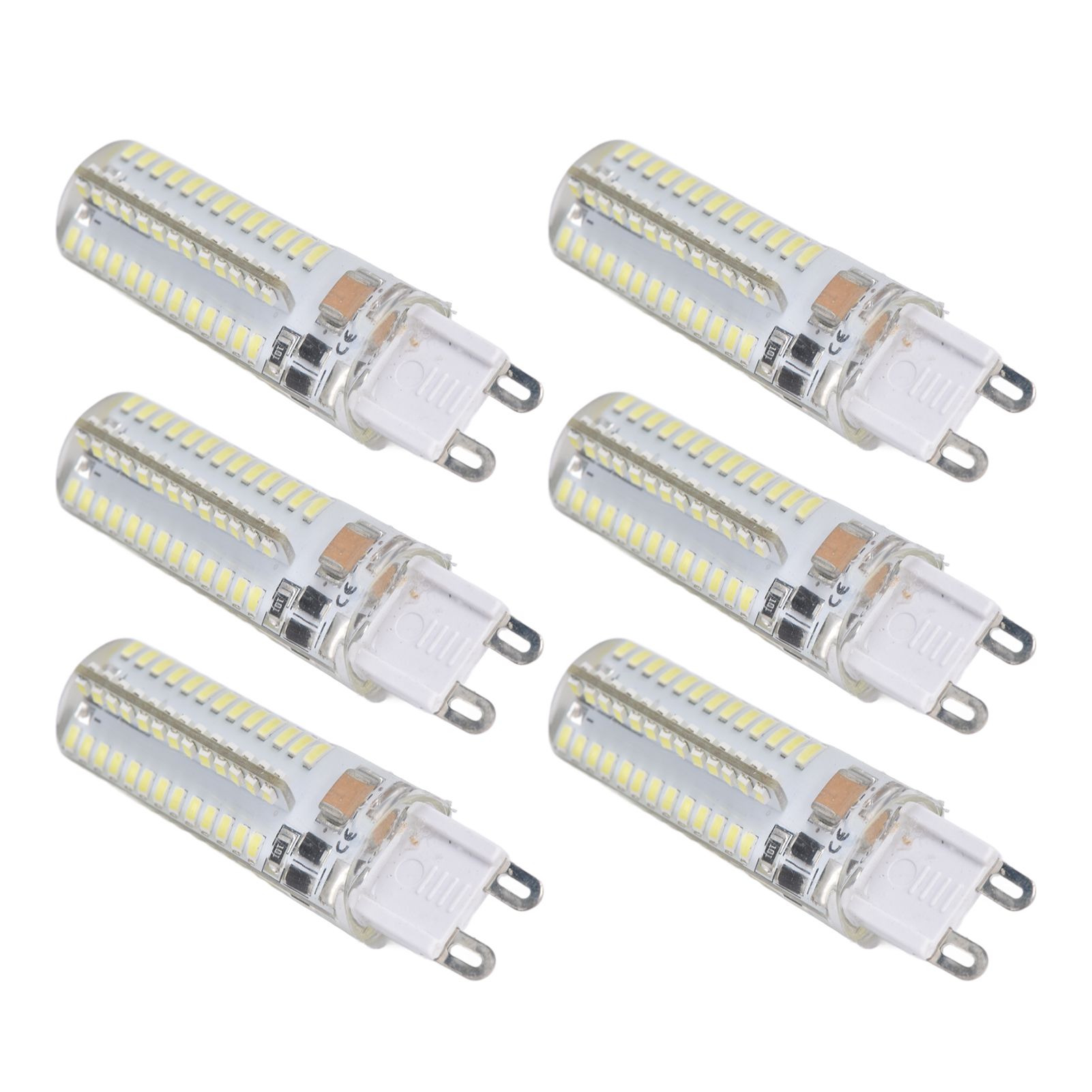 6Pcs G9 Silicone Bulbs 5W 104LED Light Bulb IP45 Waterproof for Home view 5