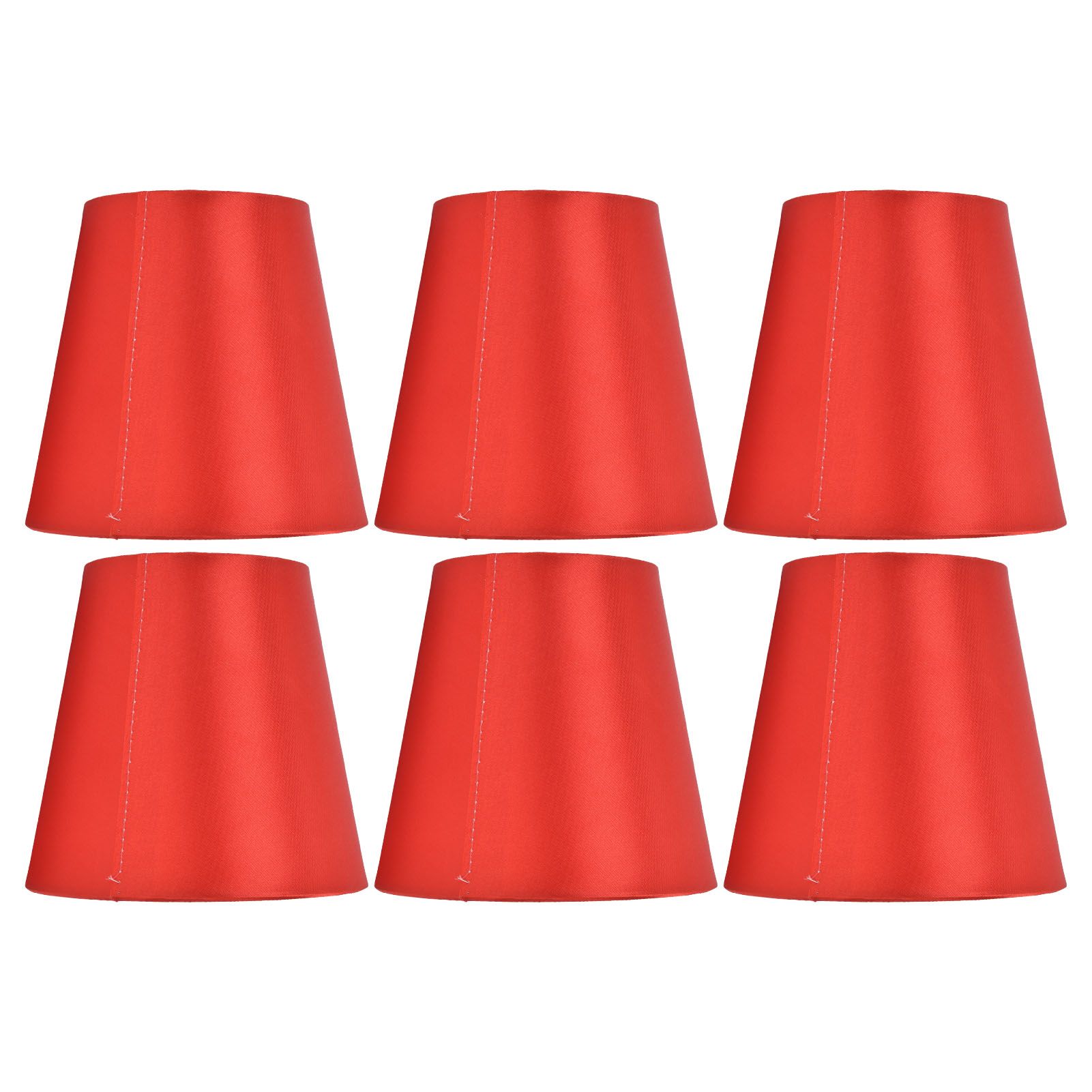 6PCS E14 Lamp Shade Fabric Lampshade Table Lamp Ceiling Lamp Shade for Bedroom view 10