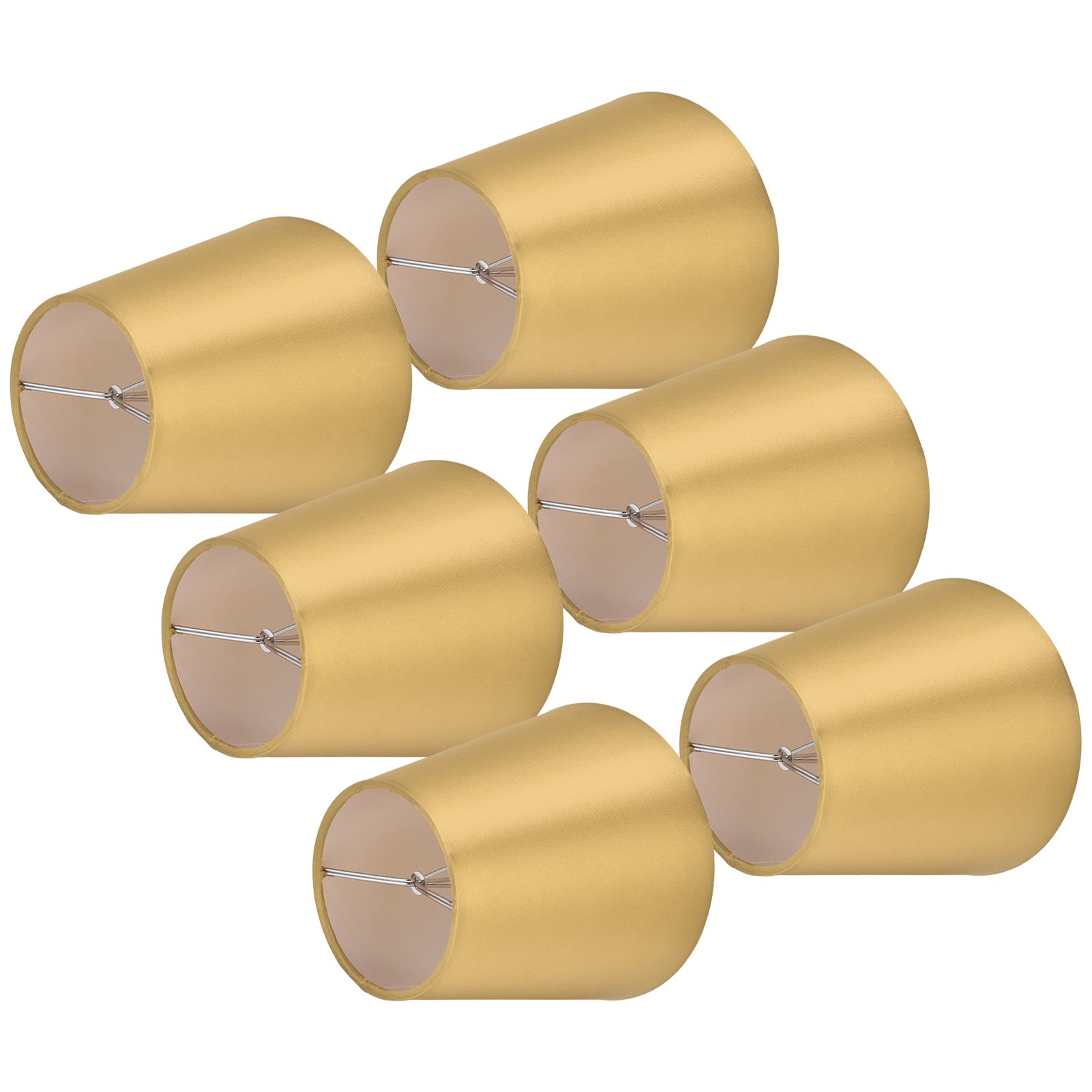 6PCS E14 Lamp Shade Fabric Lampshade Table Lamp Ceiling Lamp Shade for Bedroom view 8
