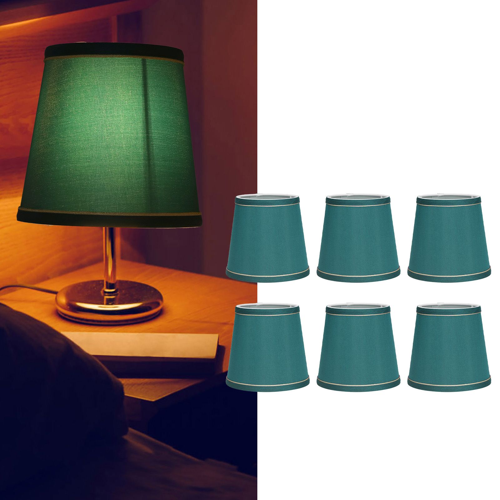 6PCS Fabric Lampshade Modern Simple Fabric Light Lampshade Phnom Penh view 12