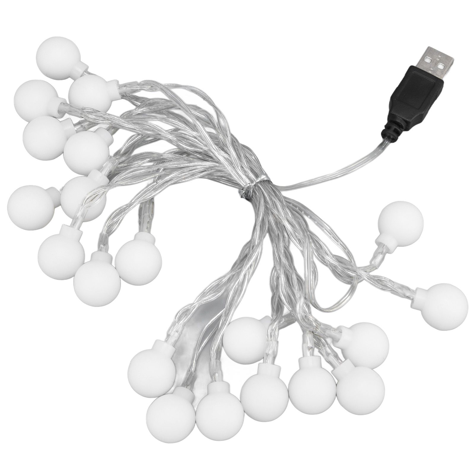 3 M 20LED String Lights LED Globe Outdoor Indoor String Lights for Girls Room view 4