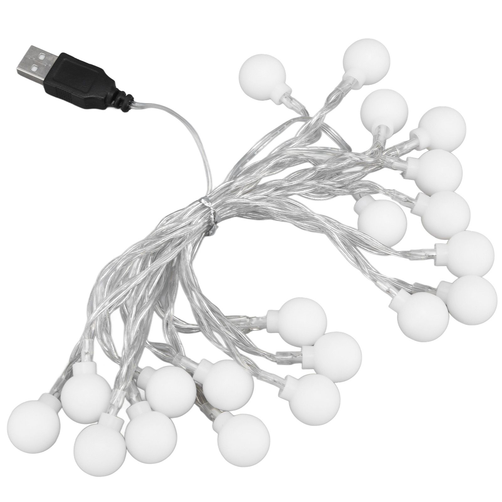 3 M 20LED String Lights LED Globe Outdoor Indoor String Lights for Girls Room view 5