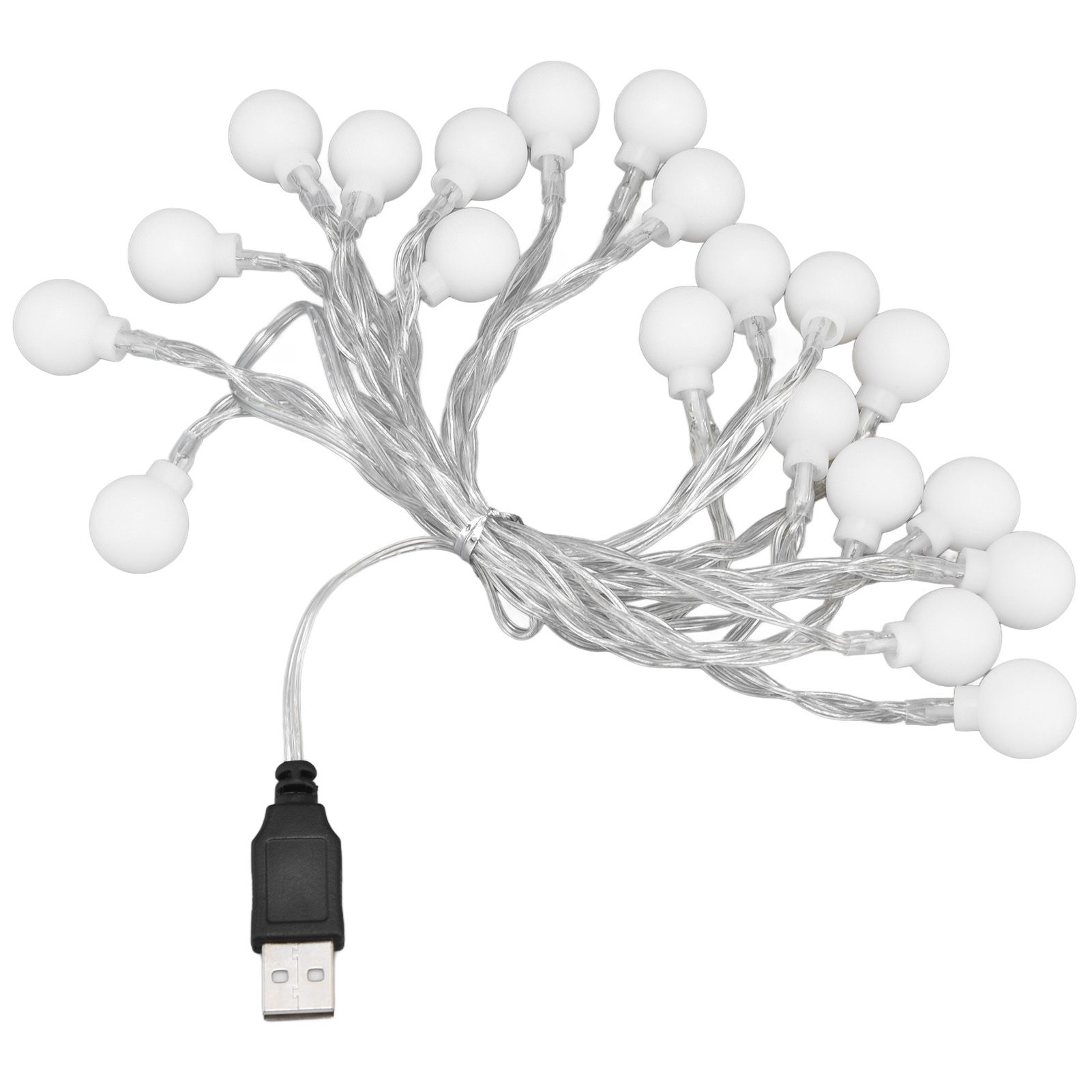 3 M 20LED String Lights LED Globe Outdoor Indoor String Lights for Girls Room view 6