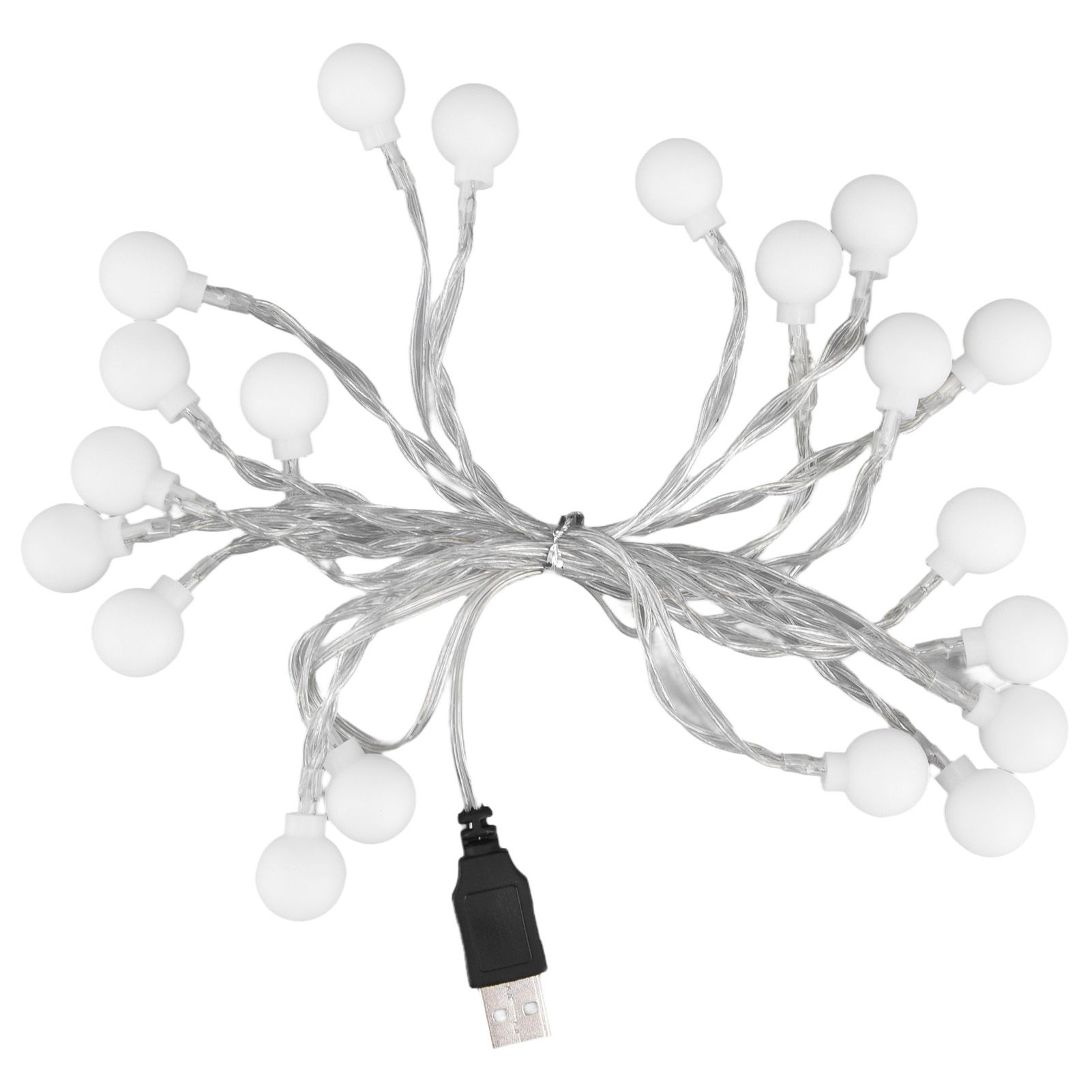 3 M 20LED String Lights LED Globe Outdoor Indoor String Lights for Girls Room view 7