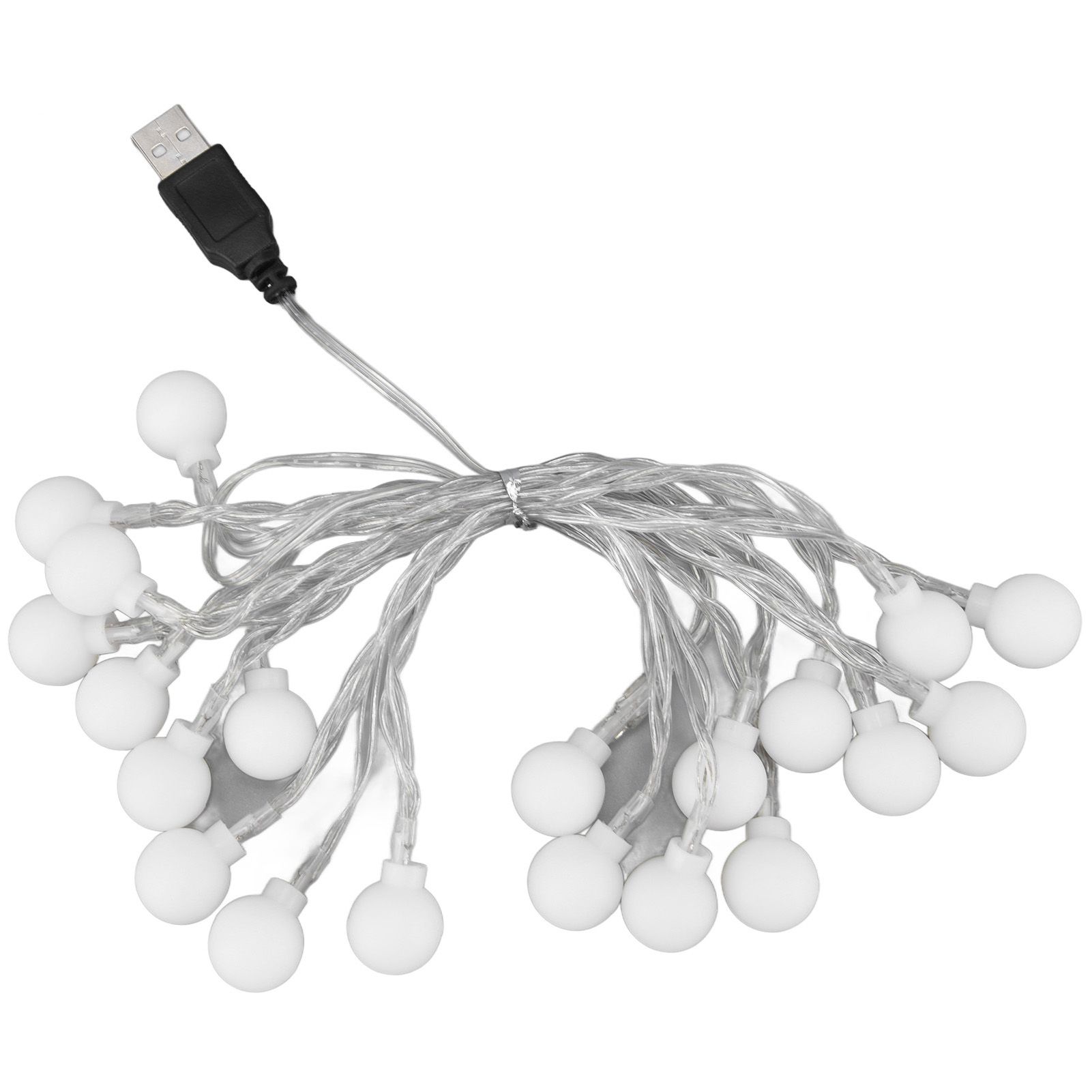 3 M 20LED String Lights LED Globe Outdoor Indoor String Lights for Girls Room view 10