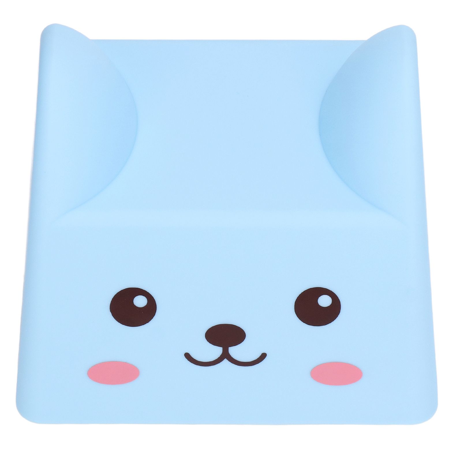 Night Lamp Exquisite Cute Blue Cat Shape White Light Source Interesting view 2