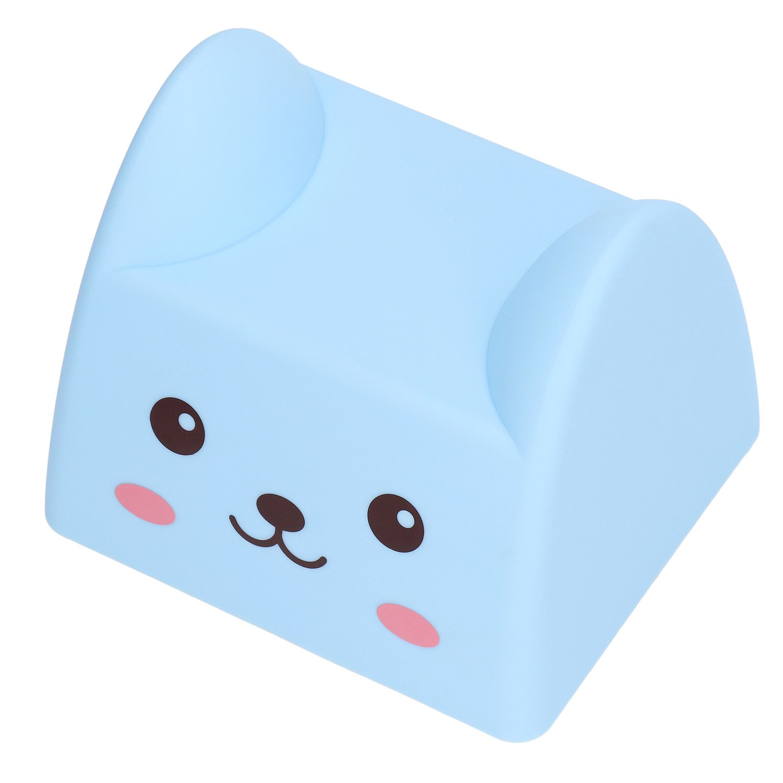 Night Lamp Exquisite Cute Blue Cat Shape White Light Source Interesting view 5