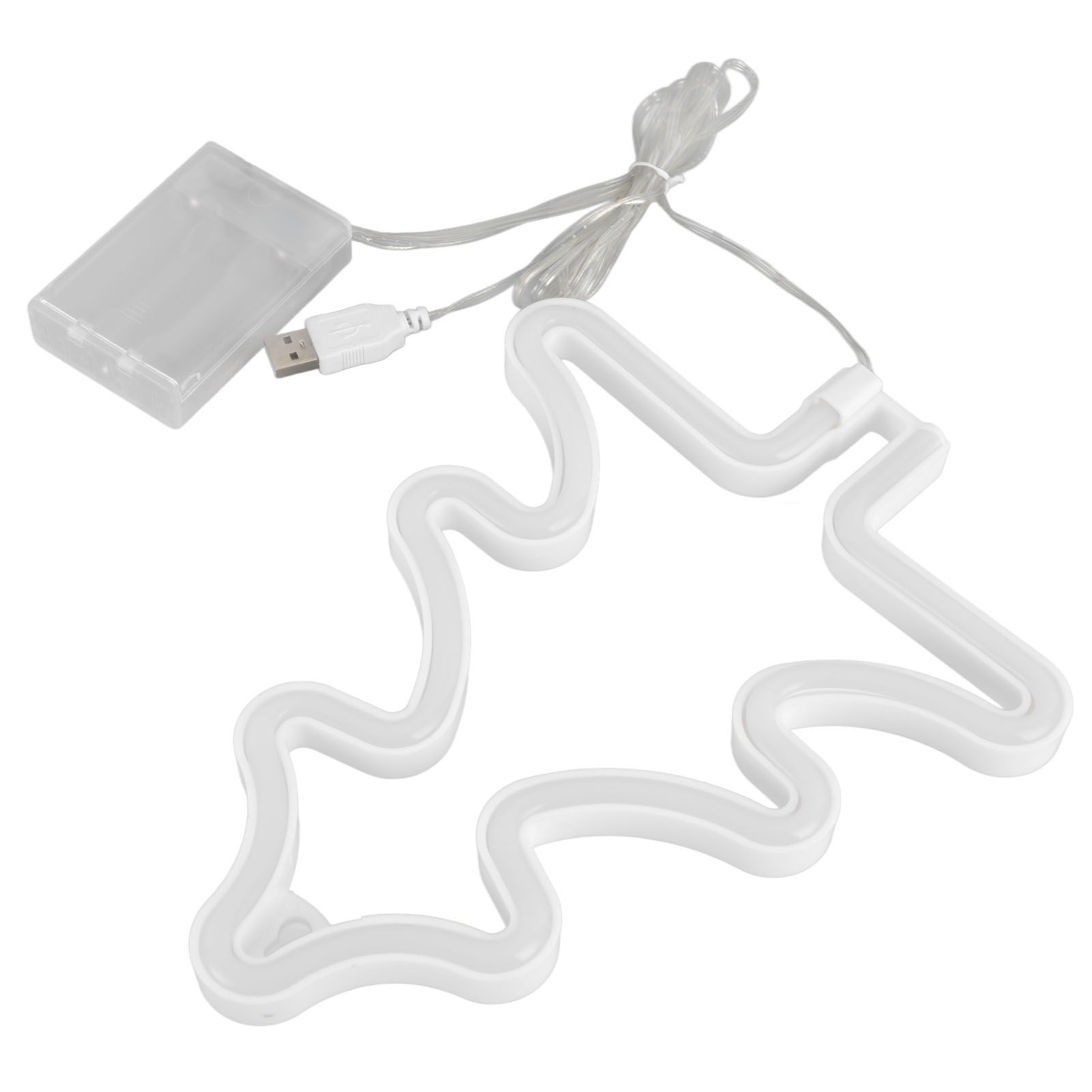 Led Light Sign Green Christmas Trees Safe Stable Unique Shape Wide Application view 8