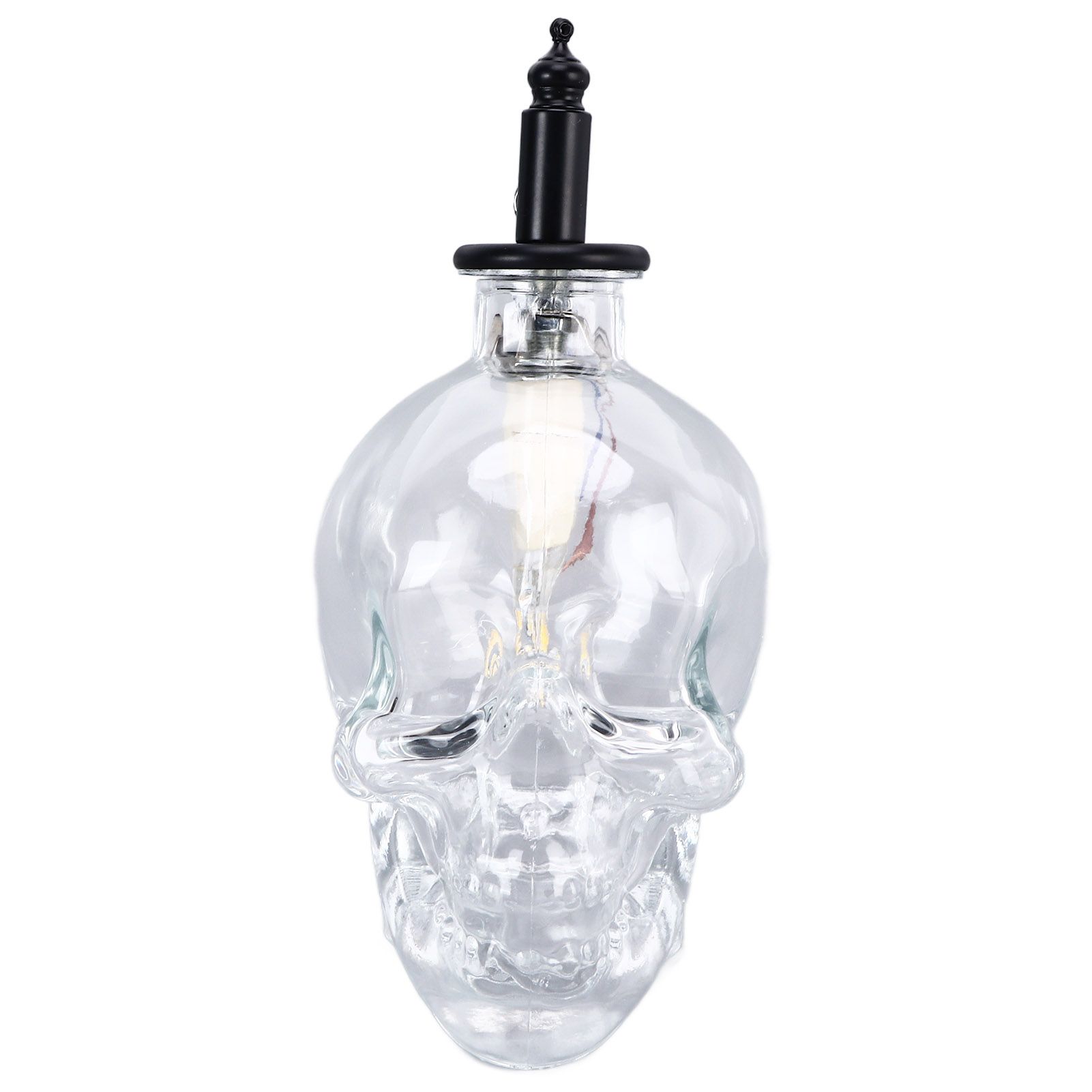 Vintage Wall Lamp Iron Glass Skull Shape Industrial Wall Mounted Light with G9 view 6
