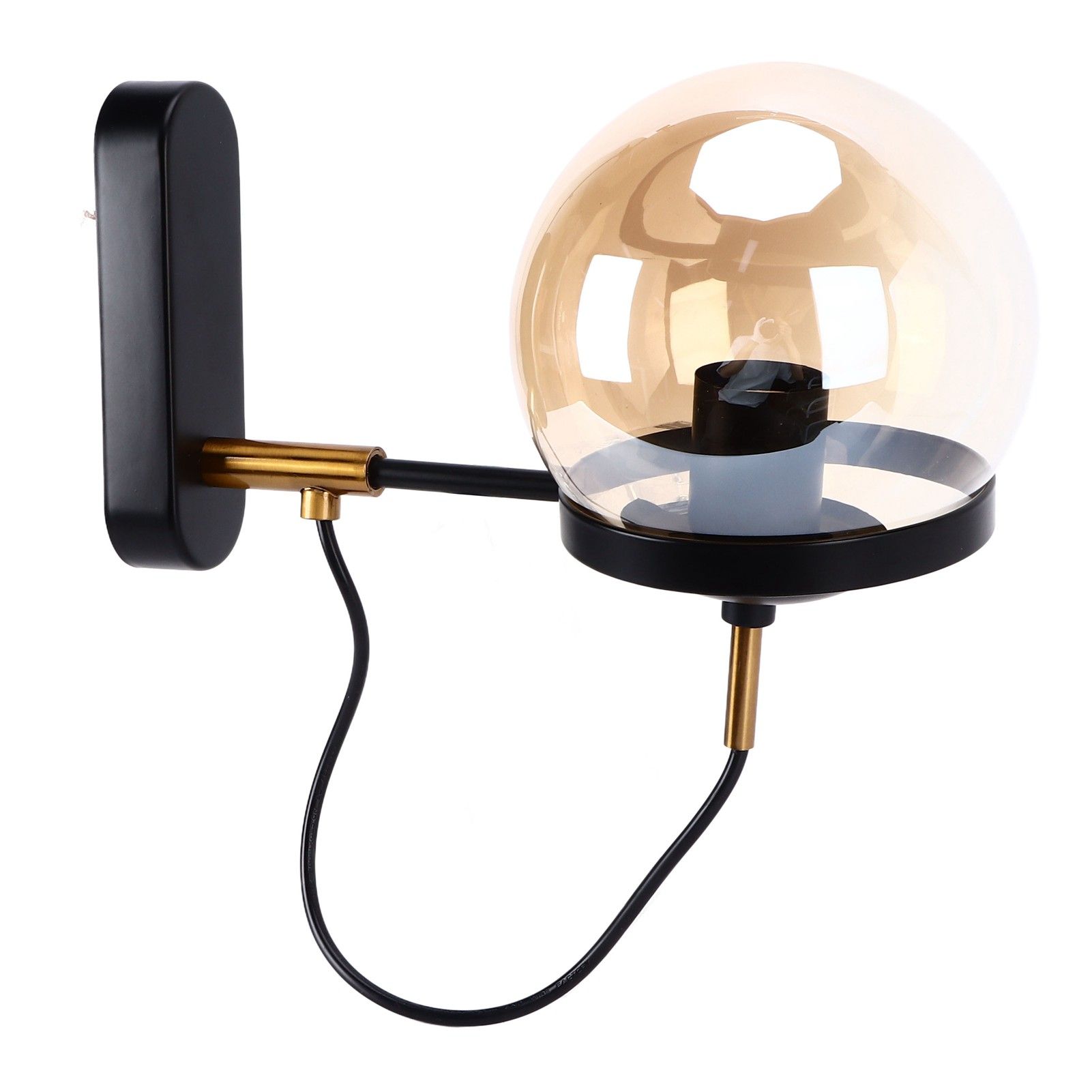 Wall Lamp Blowing Technology Transparent Soft Lighting Fashion Design Glass view 2