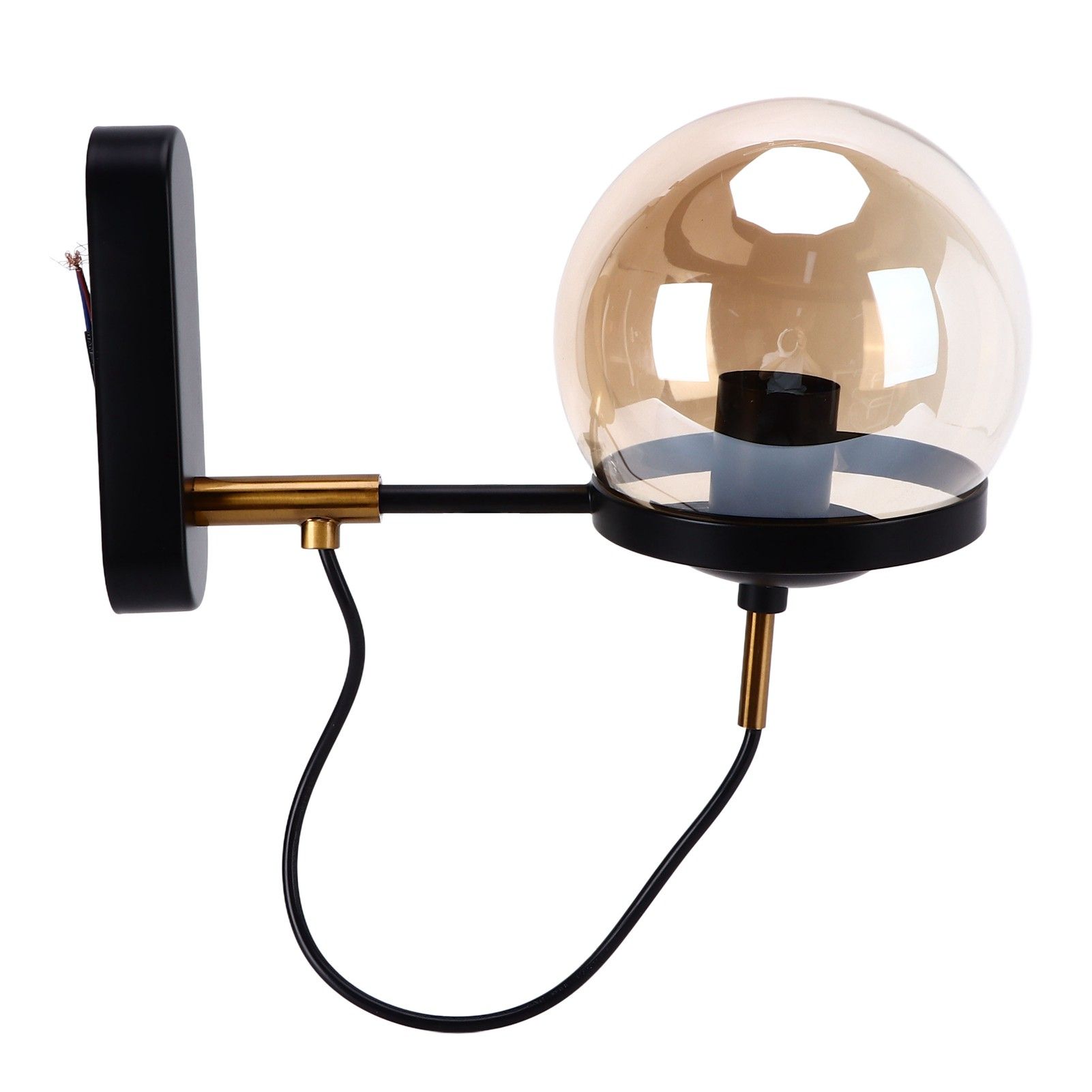 Wall Lamp Blowing Technology Transparent Soft Lighting Fashion Design Glass view 3