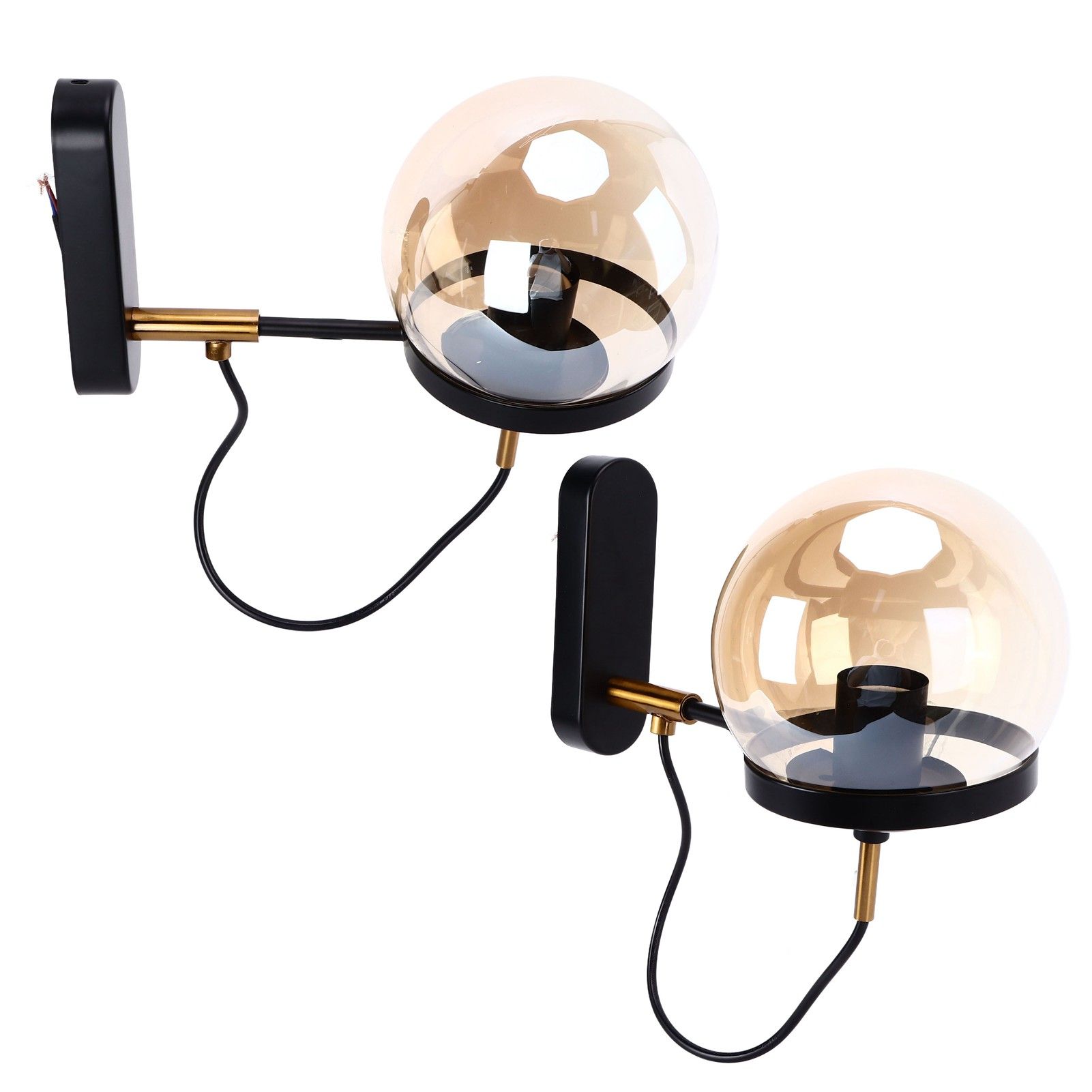 Wall Lamp Blowing Technology Transparent Soft Lighting Fashion Design Glass view 10