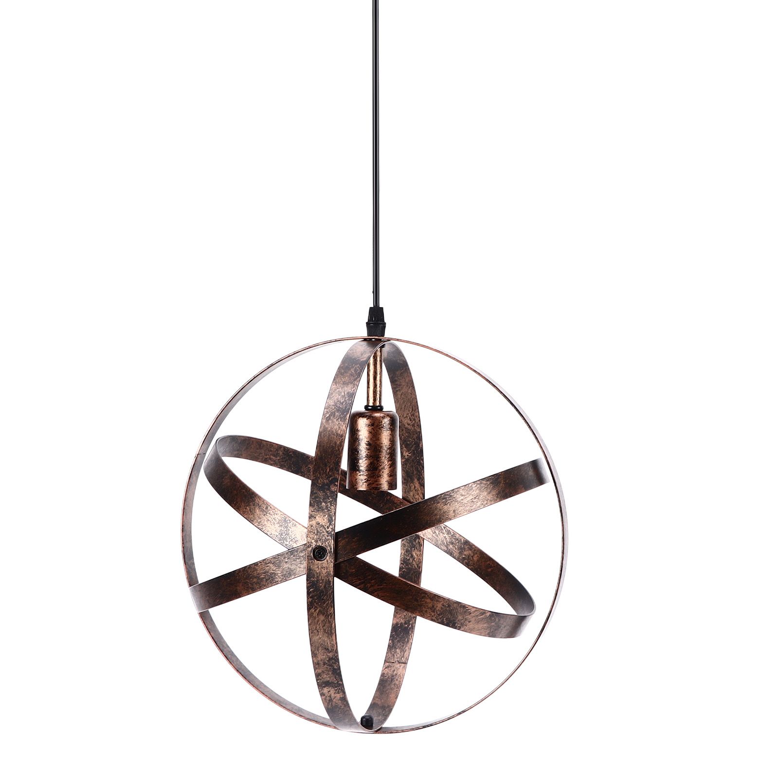 Ball Earth Chandelier Retro American Industry Warm Romantic Stable Firm Wall view 2