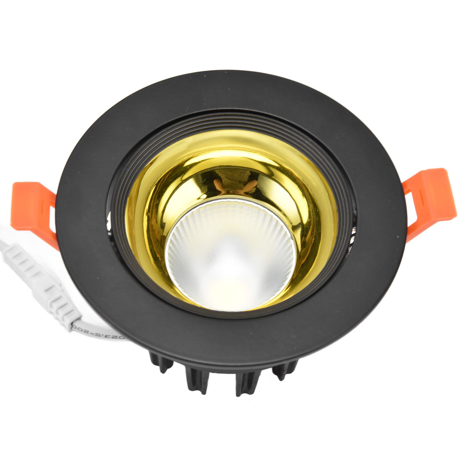LED Downlight Aluminum Adjustable Angle Dustproof Ceiling Embedded Spotlight view 5