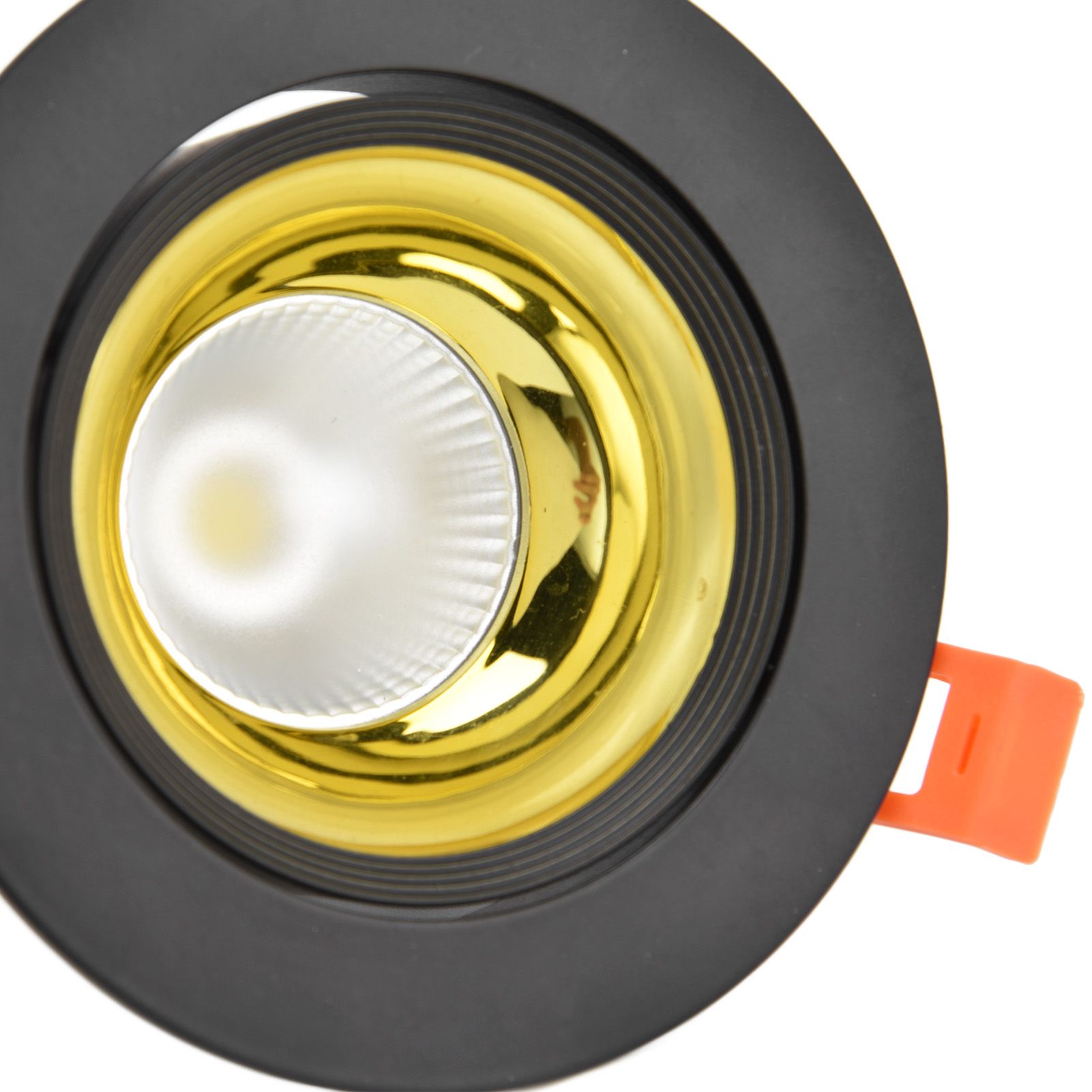 LED Downlight Aluminum Adjustable Angle Dustproof Ceiling Embedded Spotlight view 15