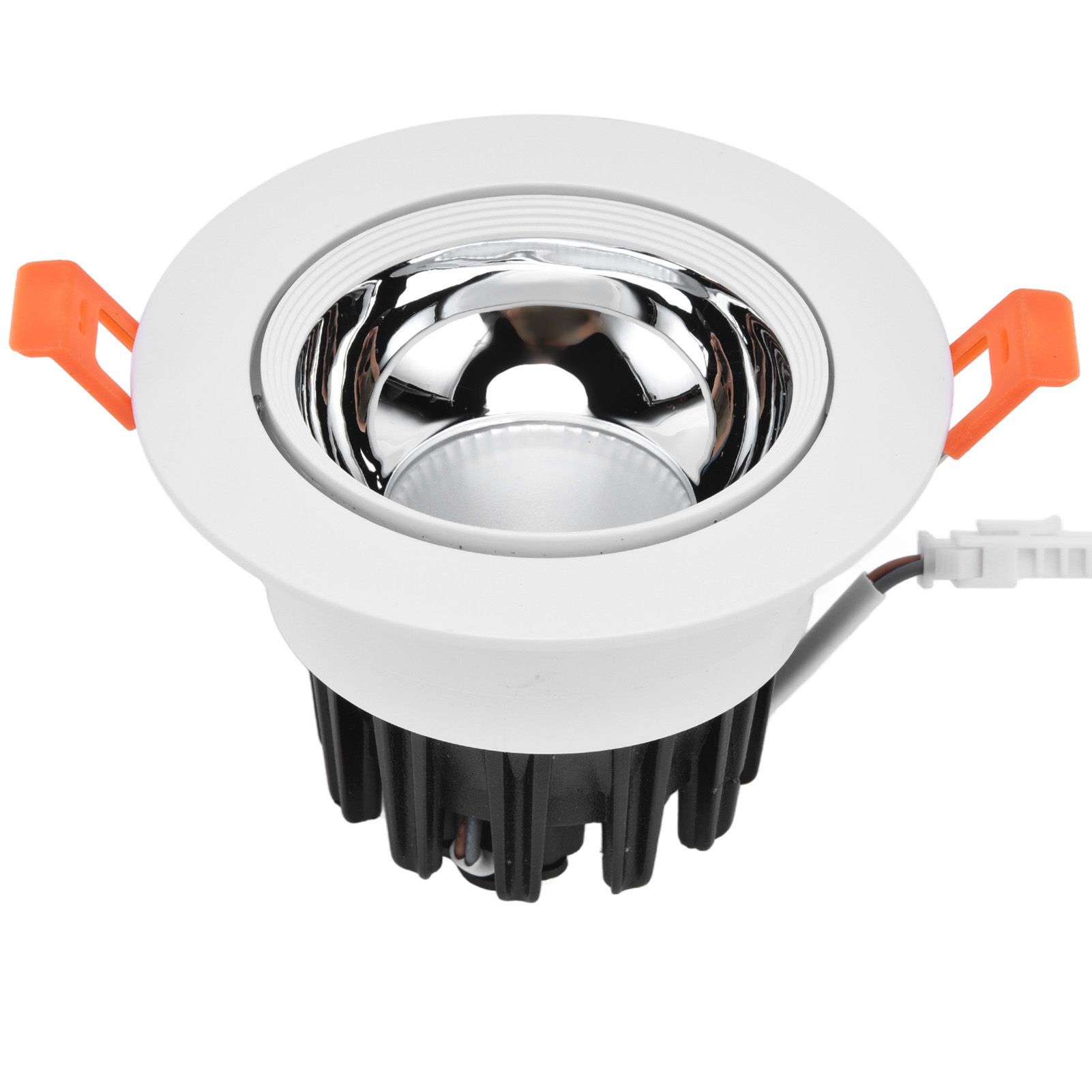 LED Downlight Aluminum Adjustable Angle Dustproof Ceiling Embedded Spotlight view 5