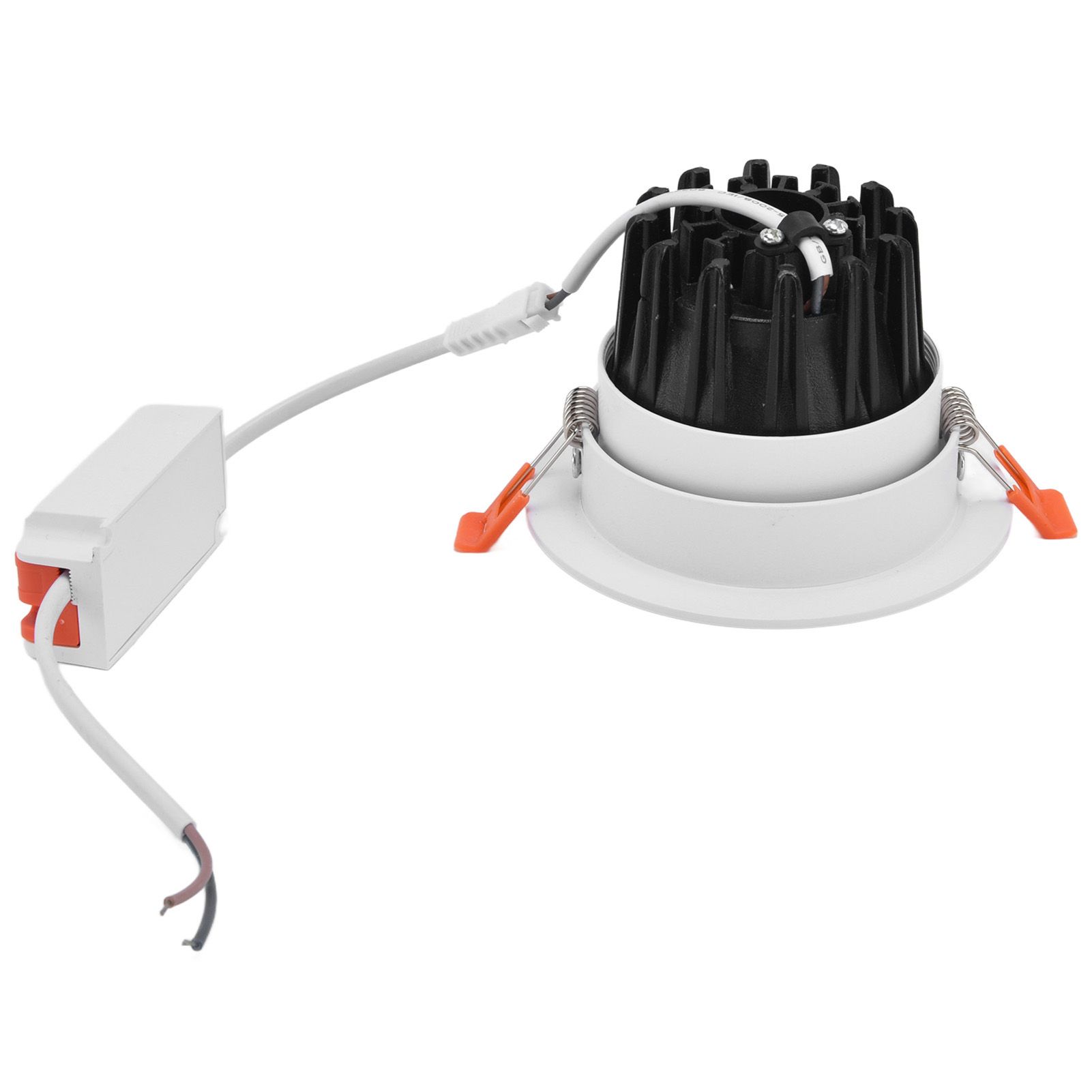 LED Downlight Aluminum Adjustable Angle Dustproof Ceiling Embedded Spotlight view 10