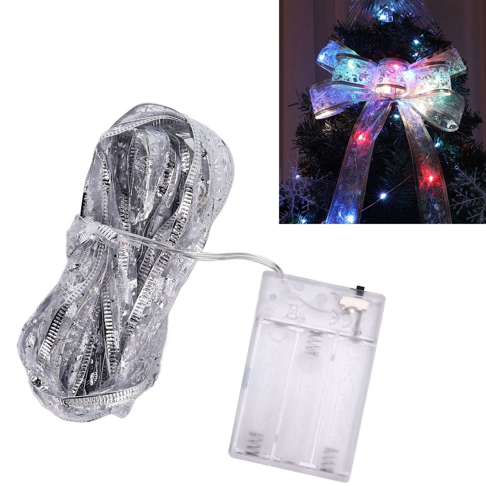 13.12ft LED Christmas Ribbon Light Waterproof Christmas Tree Decorative Light view 11