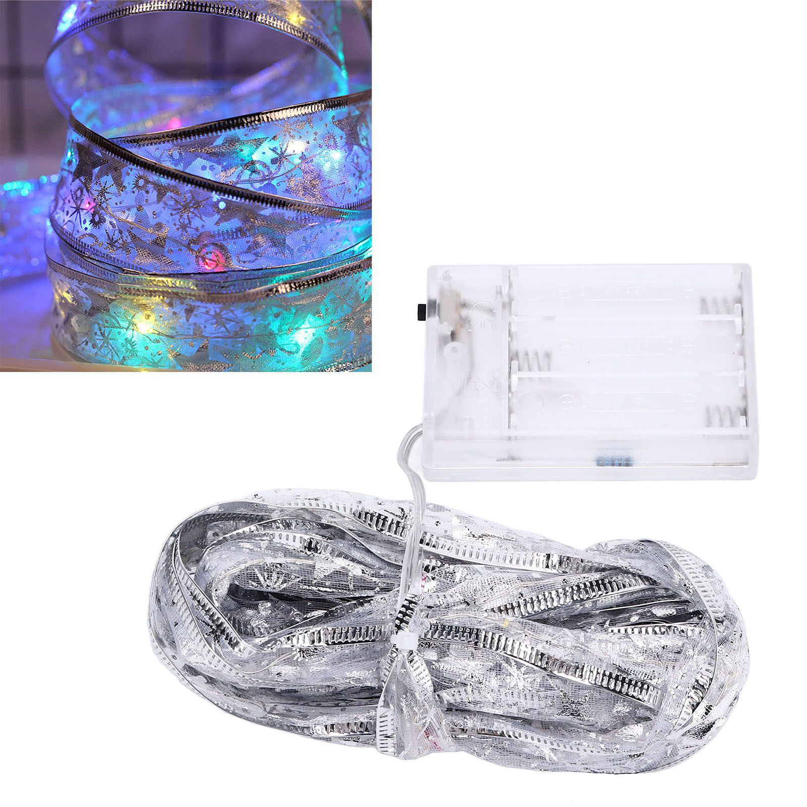 13.12ft LED Christmas Ribbon Light Waterproof Christmas Tree Decorative Light view 12