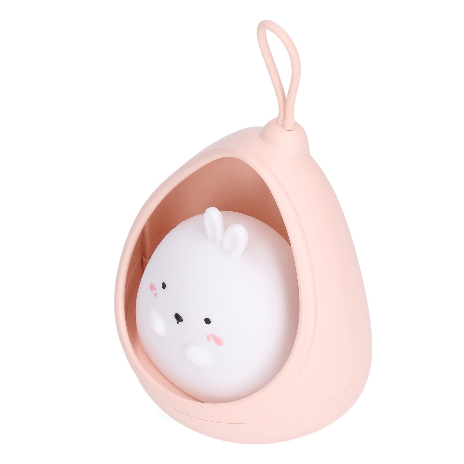 Night Light White Bunny Shape LED Kids Induction Night Lamp with USB Cable for view 10