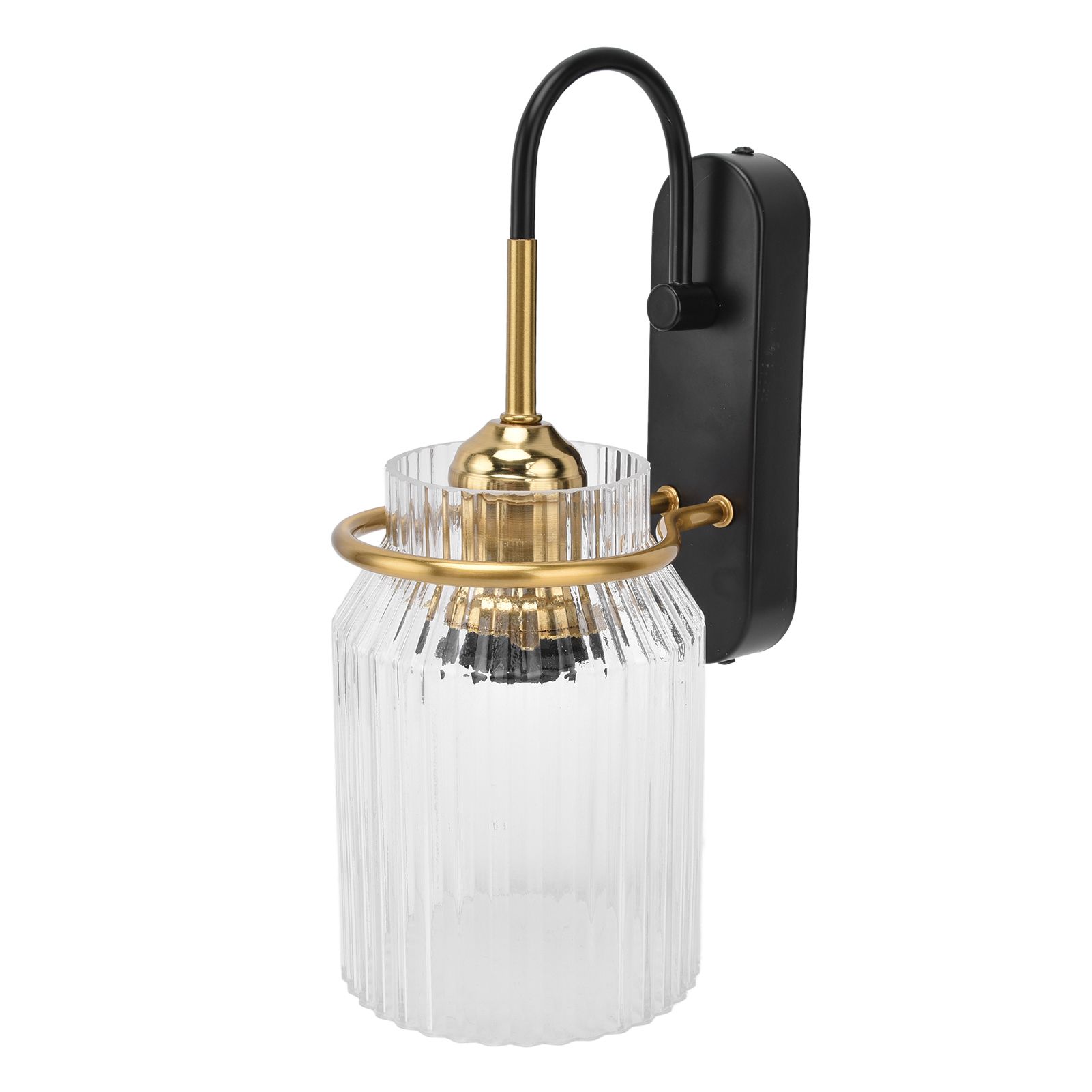 E26/E27 Wall Light Retro Glass Lampshade Wall Sconce Lamp for Bedroom view 3