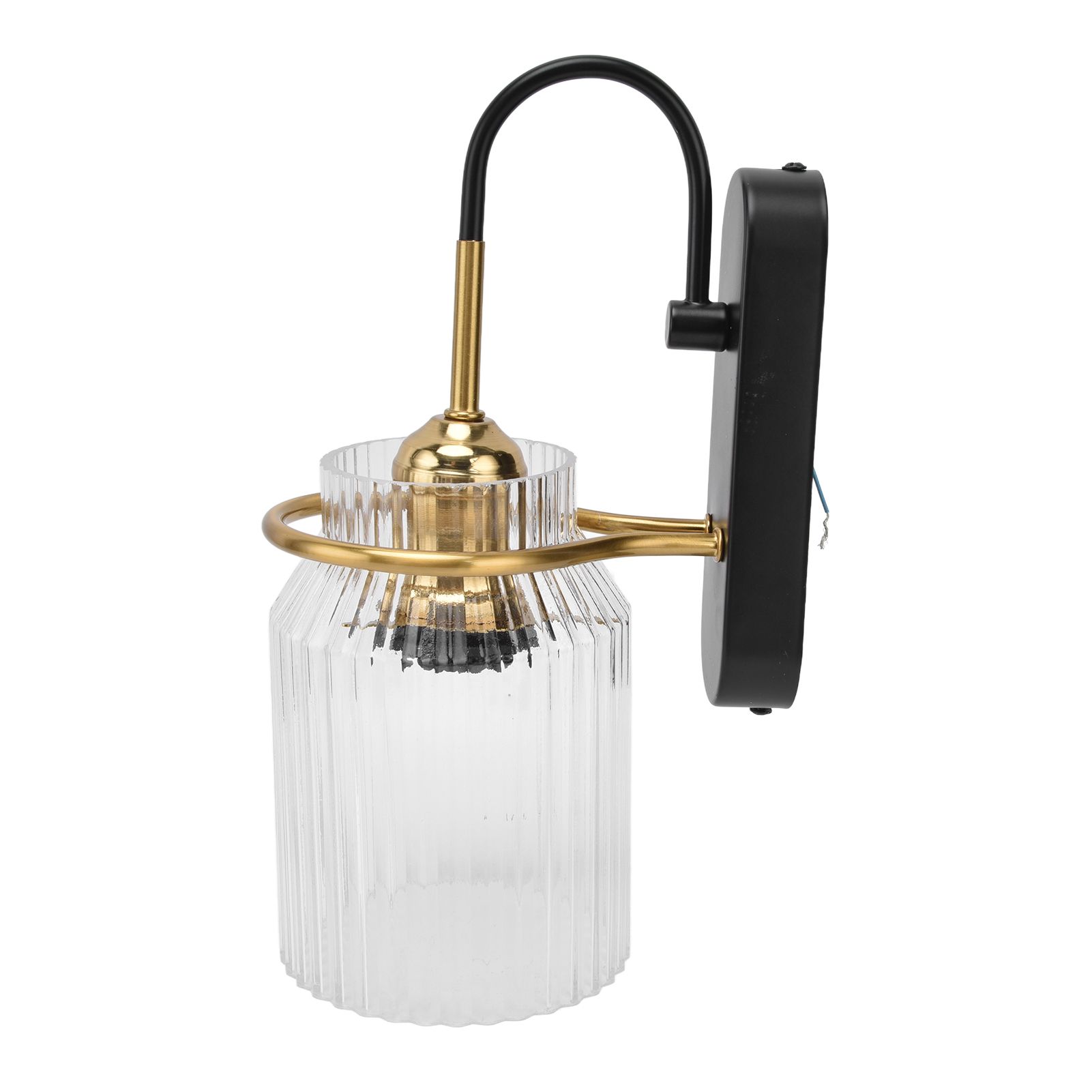 E26/E27 Wall Light Retro Glass Lampshade Wall Sconce Lamp for Bedroom view 7