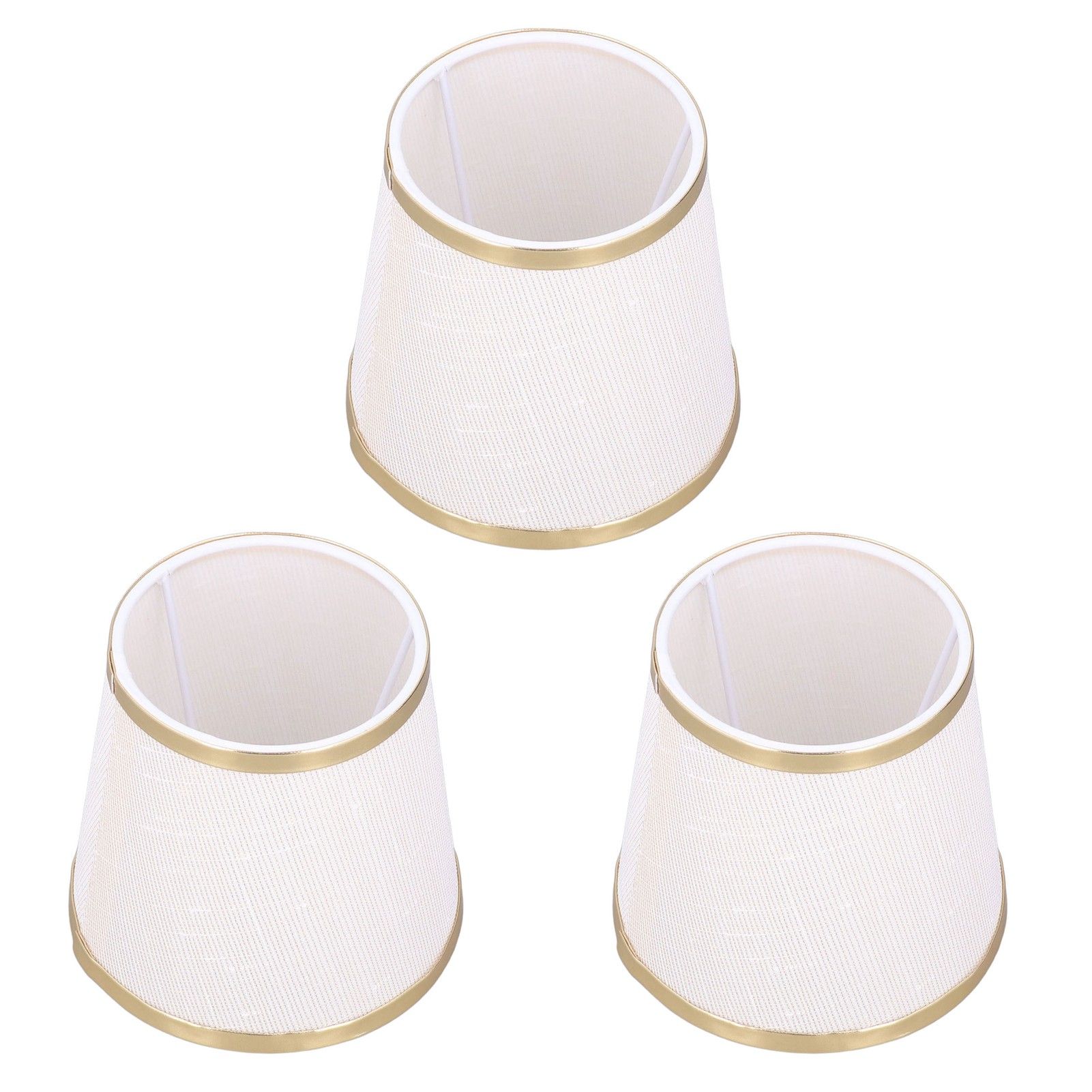 3PCS E14 Lampshade Barrel Shape Table Lamp Shade Meson Installation Fabric view 9