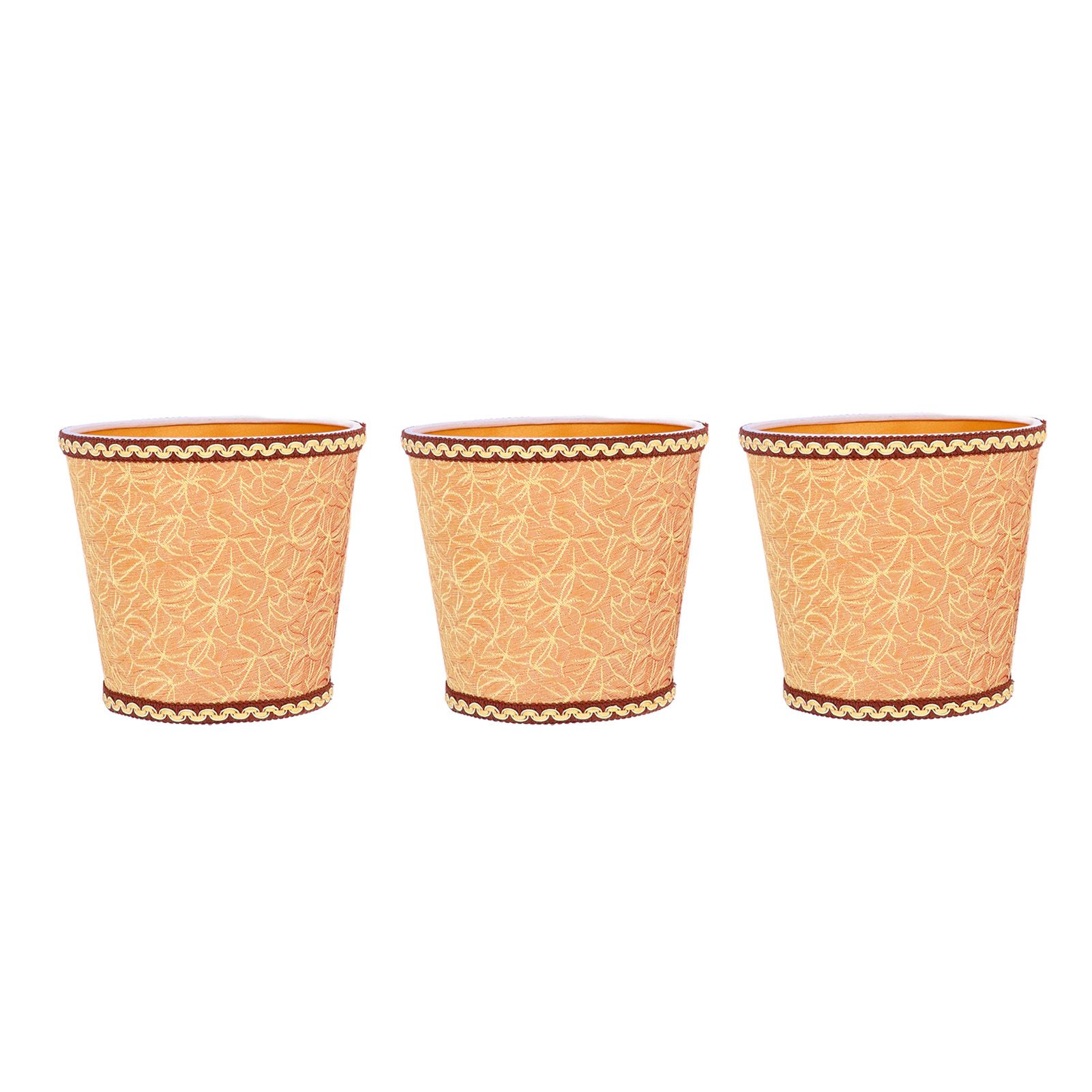 3Pcs Fabric Lampshade High Light Transmittance Perfect Edging Interventional view 4