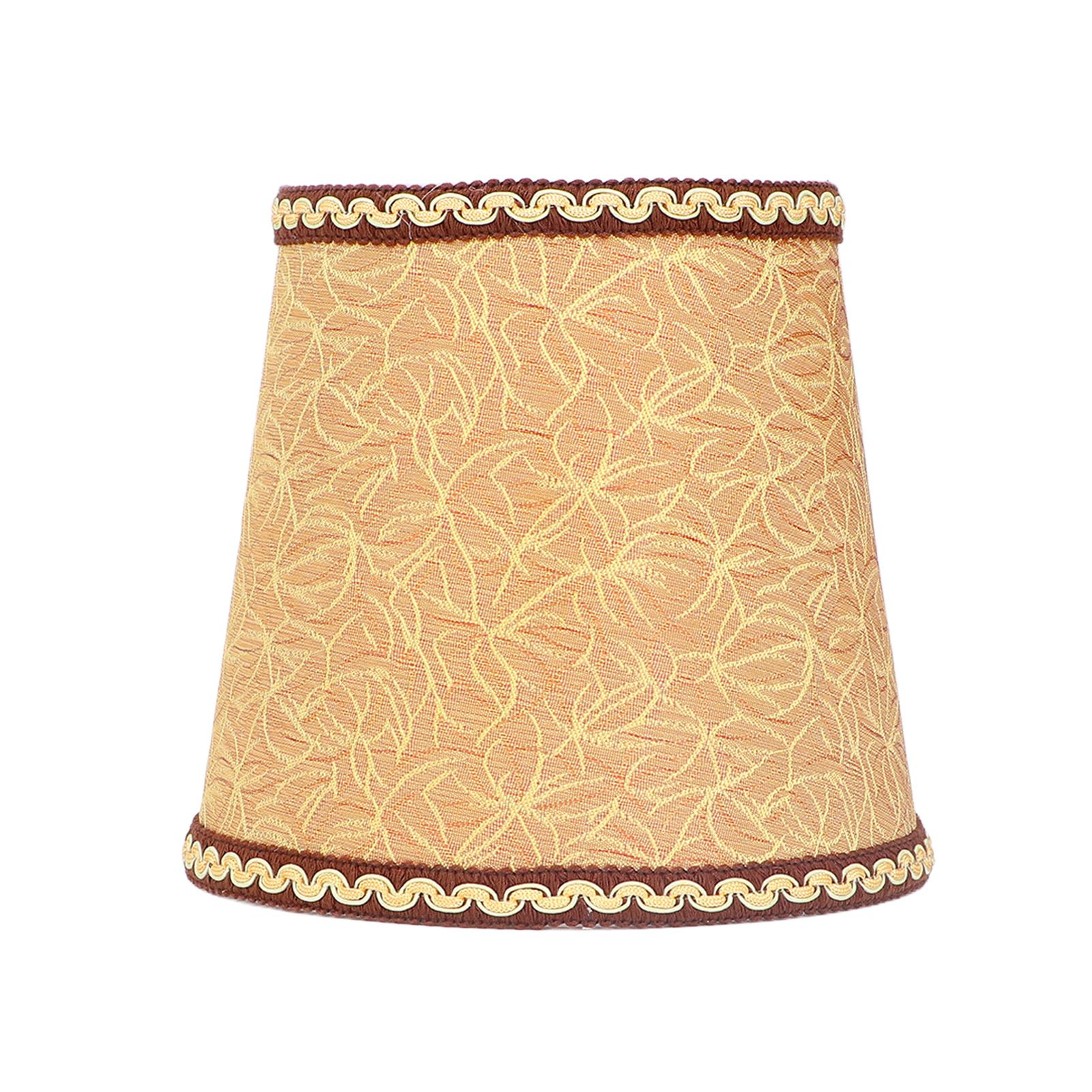 3Pcs Fabric Lampshade High Light Transmittance Perfect Edging Interventional view 14
