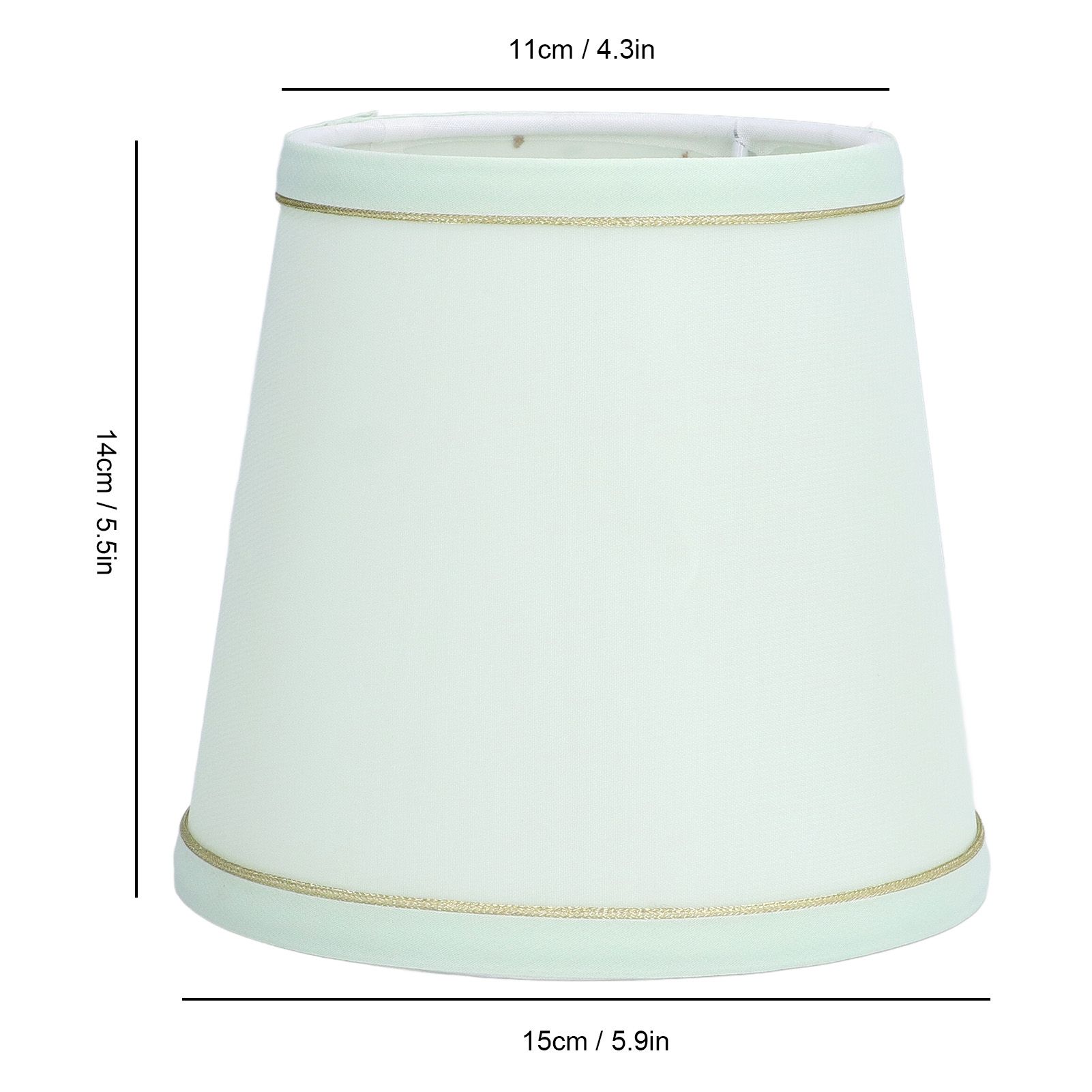 3pcs E14 Lamp Shade Modern Fabric Lamp Shade Cover for Dining Room Bedroom view 13