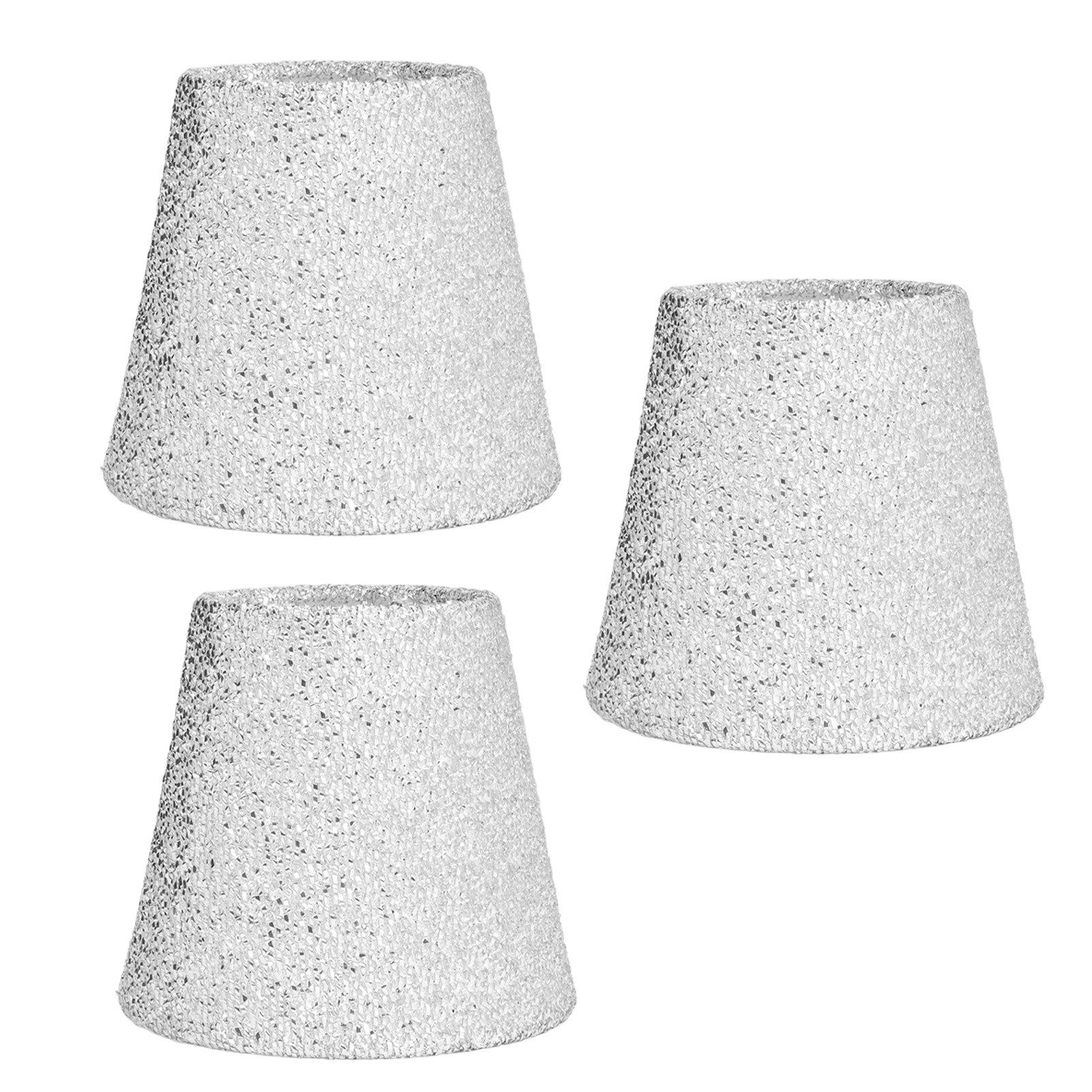 3Pcs Small Lamp Shades E14 Bright Surface Thin Lightweight High Transmittance