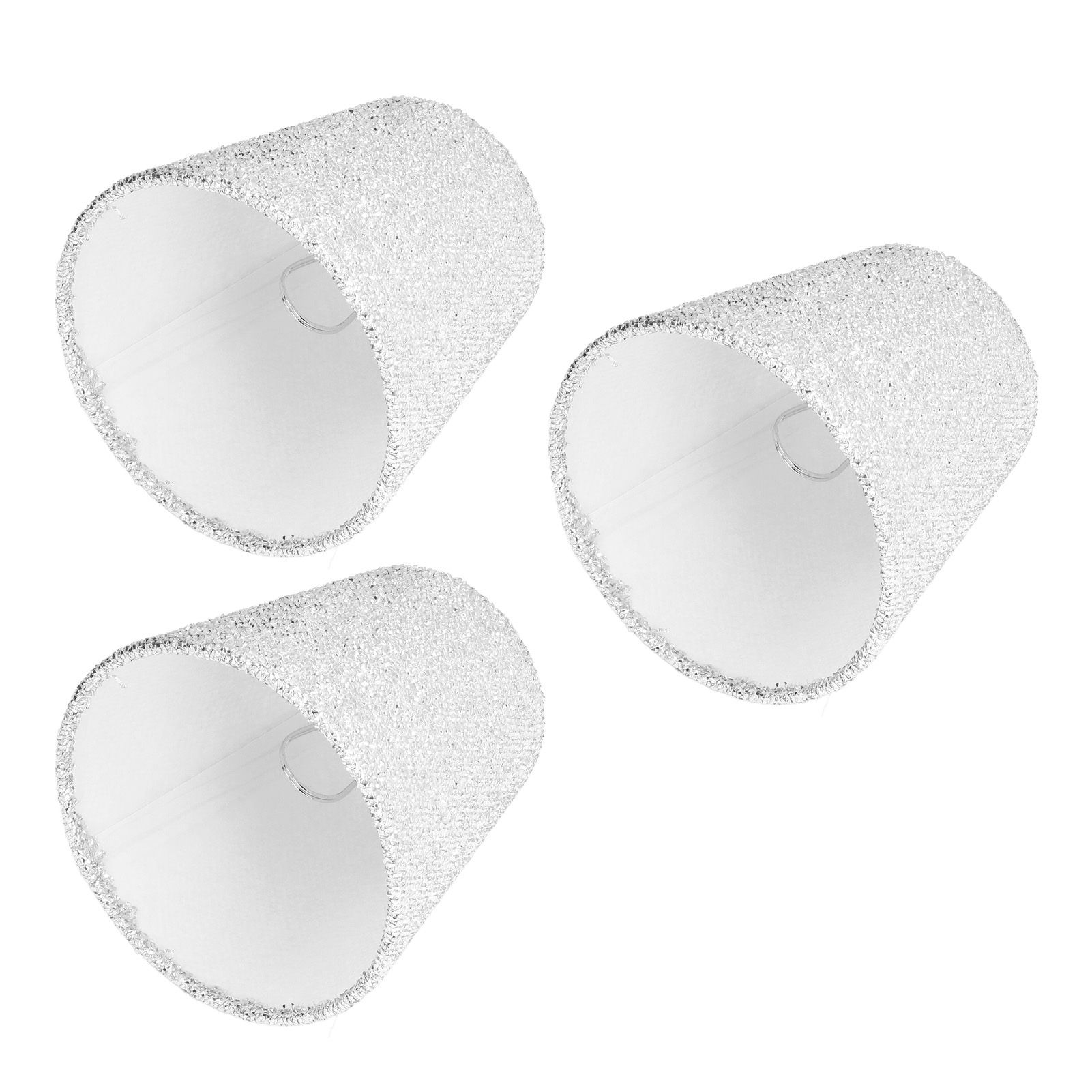 3Pcs Small Lamp Shades E14 Bright Surface Thin Lightweight High Transmittance view 4