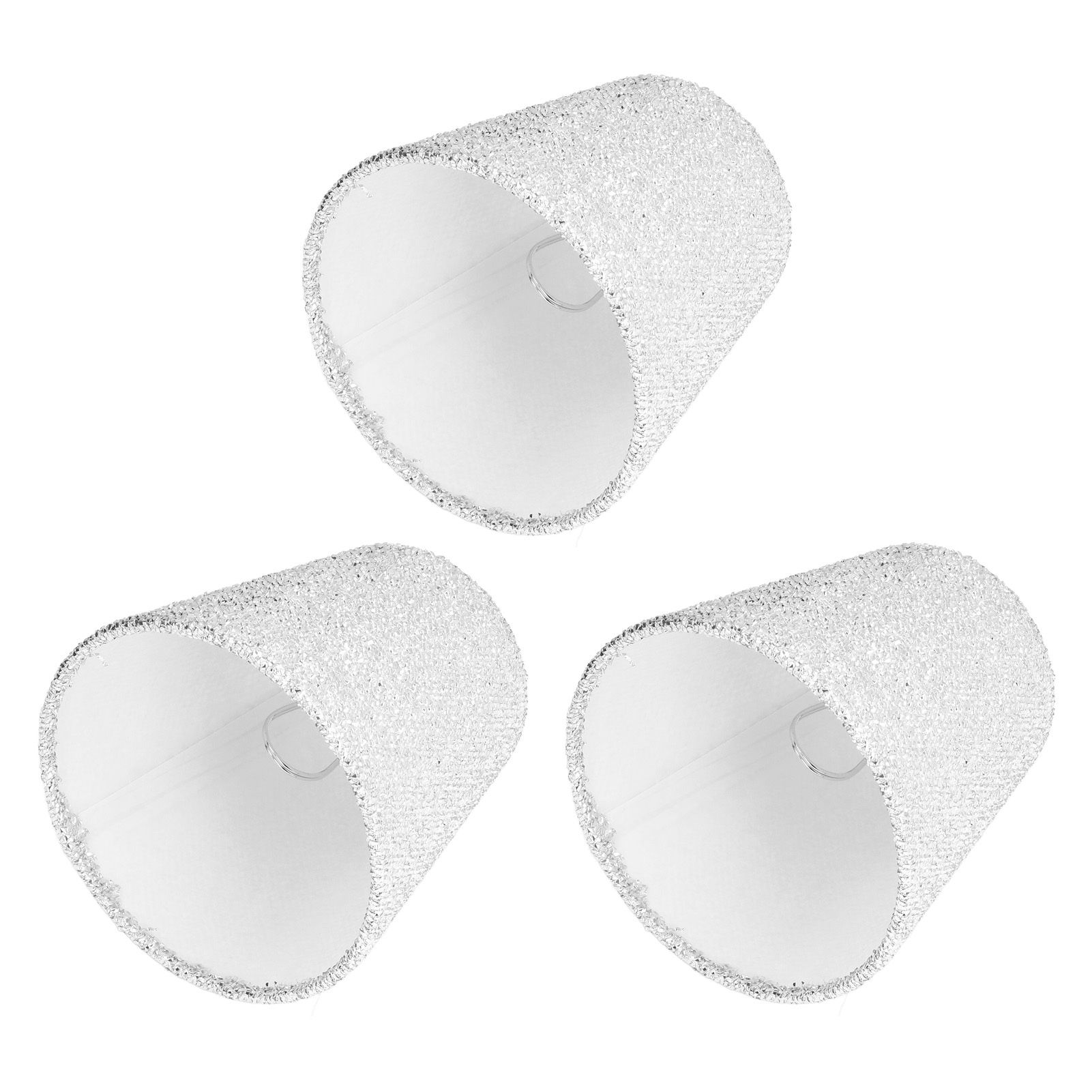 3Pcs Small Lamp Shades E14 Bright Surface Thin Lightweight High Transmittance view 5