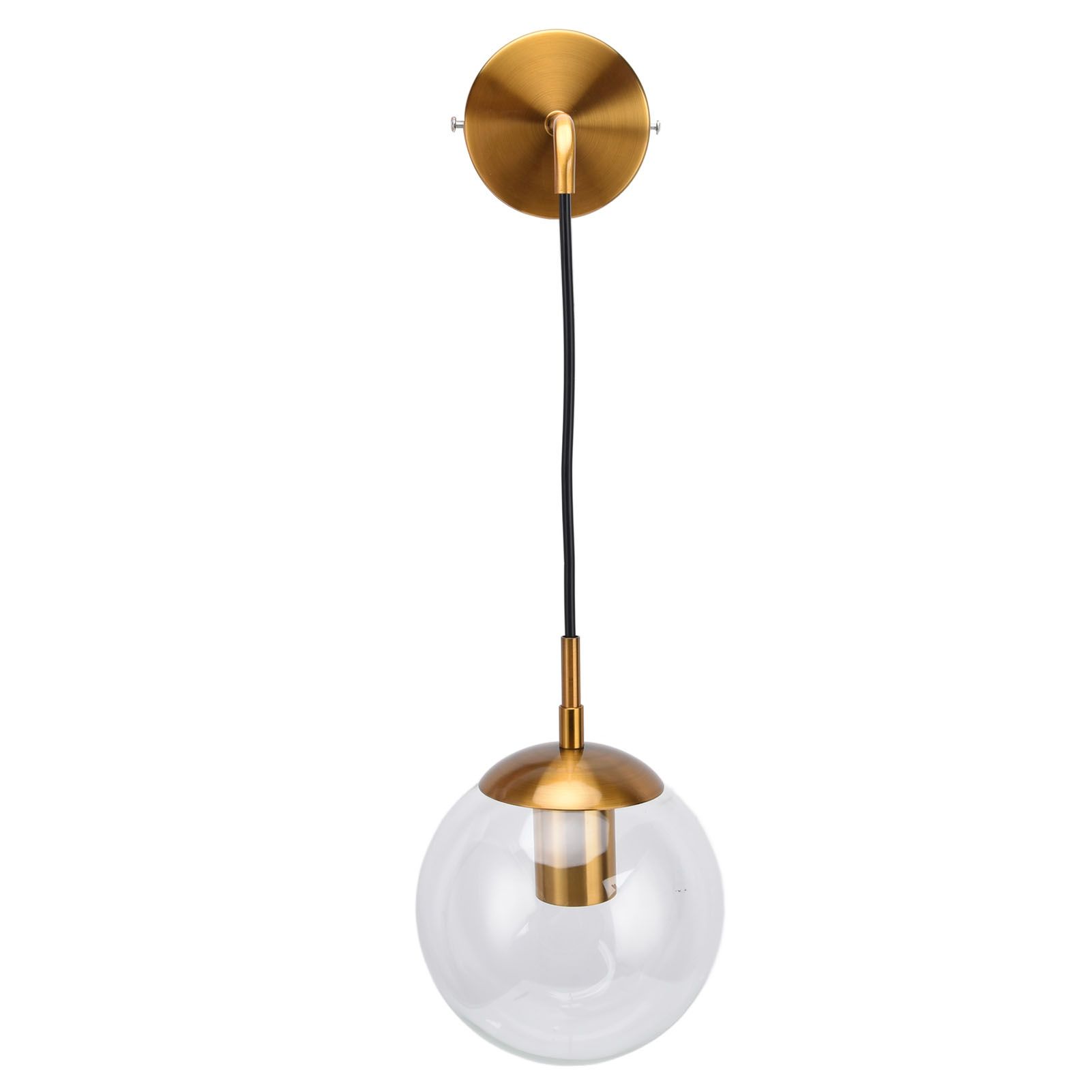 Modern Retro Wall Lamp Decorative Minimalis Glass Ball E27 Wall Light for