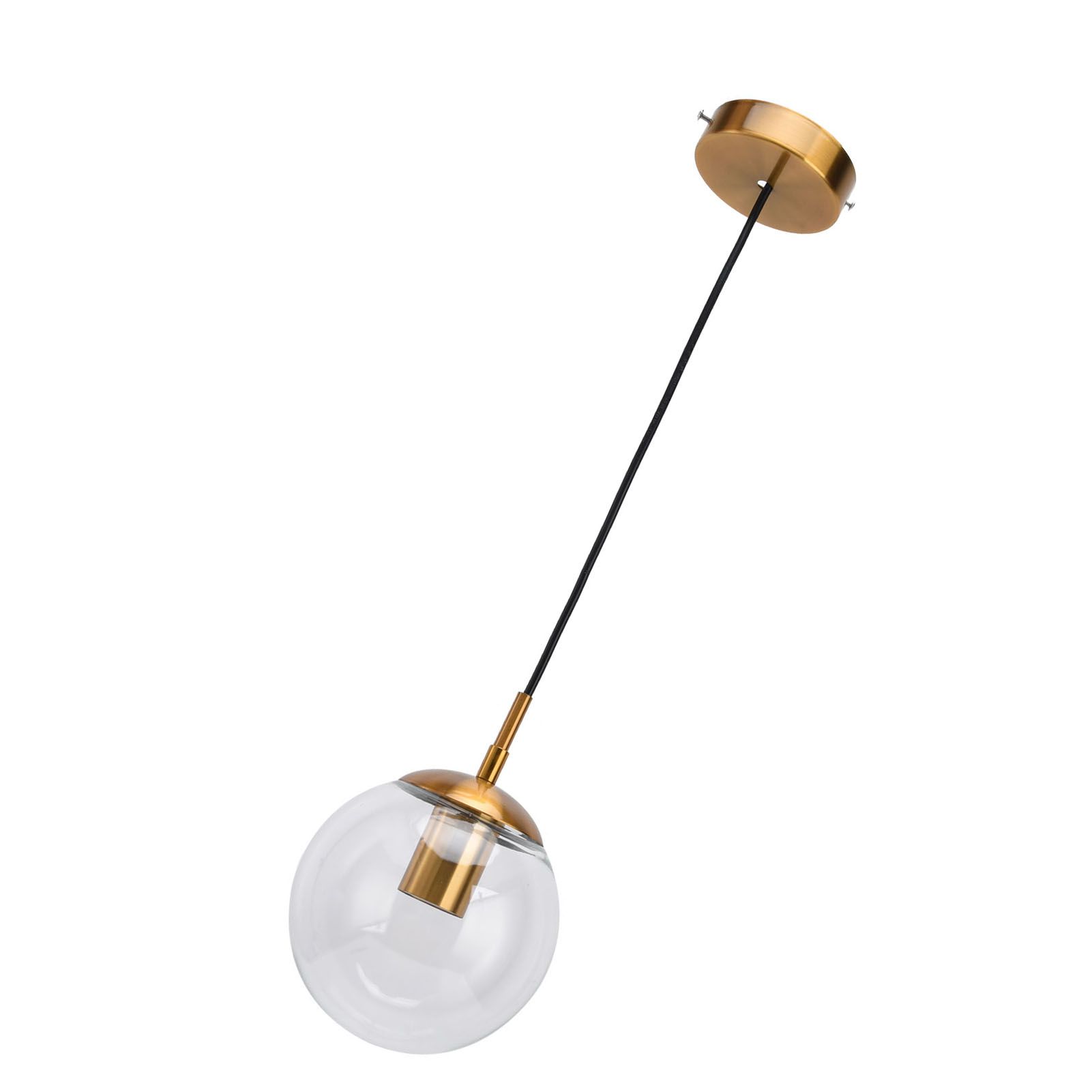 Modern Retro Wall Lamp Decorative Minimalis Glass Ball E27 Wall Light for view 9