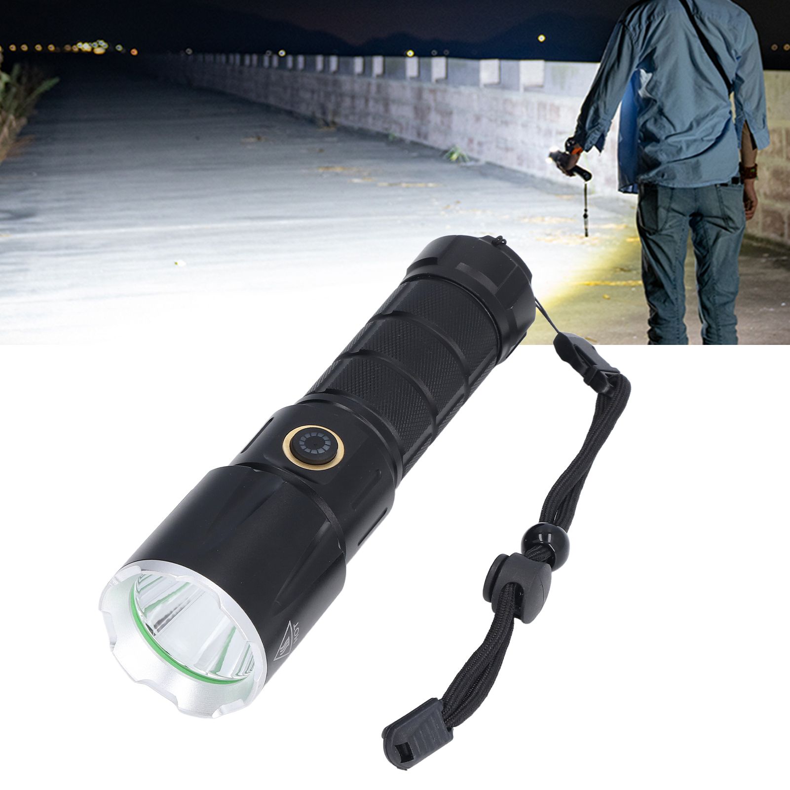 Rechargeable Flashlights USB Charging 5 Levels IPX4 Waterproof Wide view 12